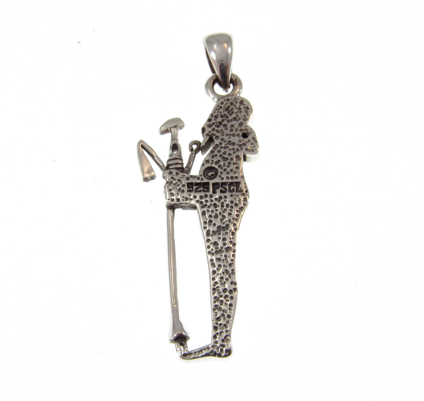 Solid 925 Sterling Silver Ancient Egyptian God PTAH Pendant, the Almighty Creator of the World, Lord of Truth, Deity of Memphis