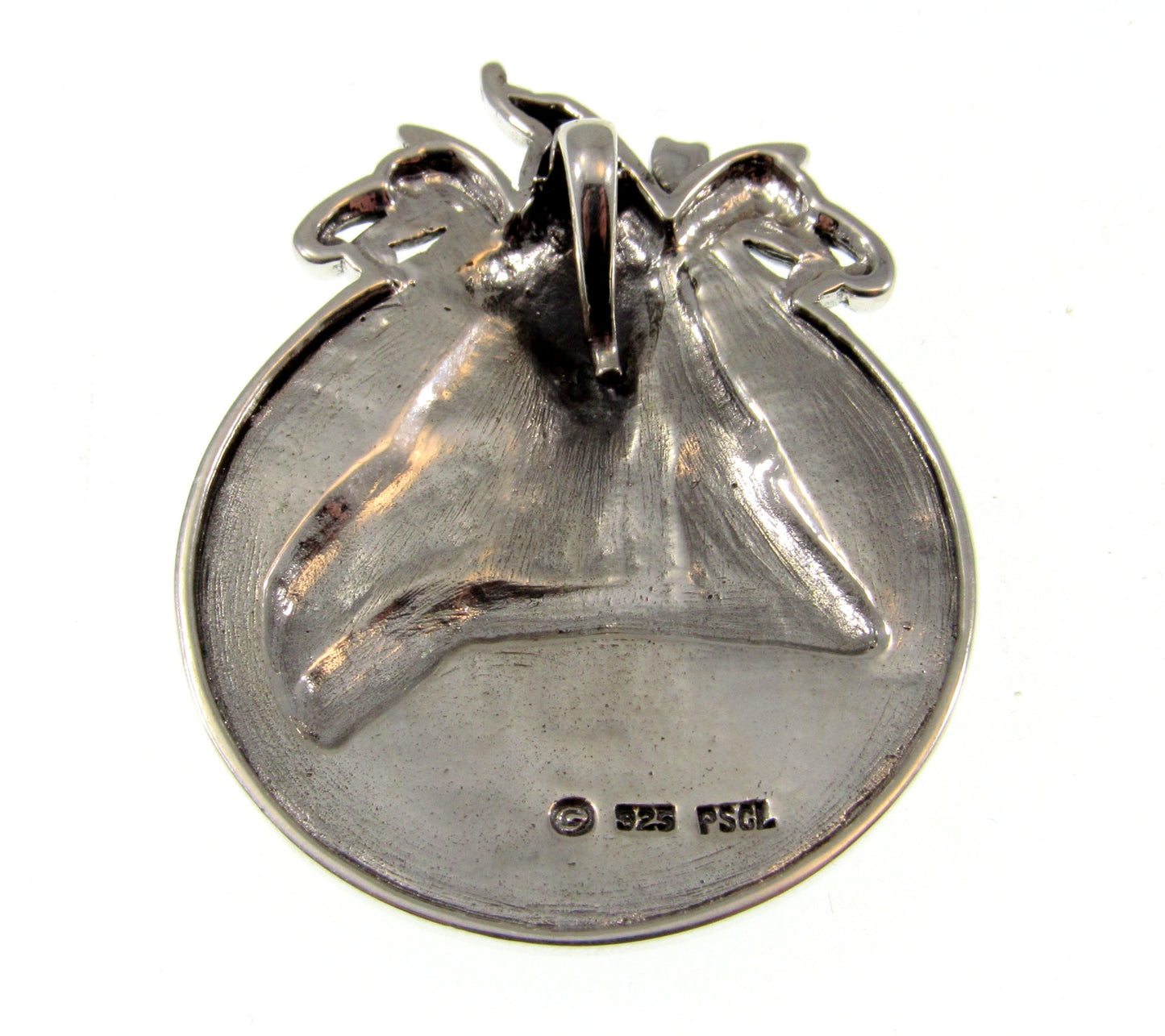 Solid 925 Sterling Silver Magical World of Wizardry Pendant, Warlock Amulet, Immortal Sorcerer, Powerful Necromancer, Intelligent Mage