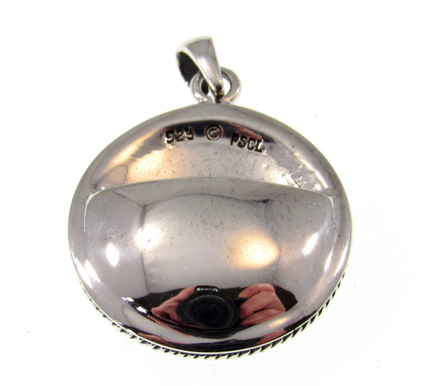Solid 925 Sterling Silver Aromatherapy Pomander Pentacle Pentagram Pendant for Essential Oils or Fragrance
