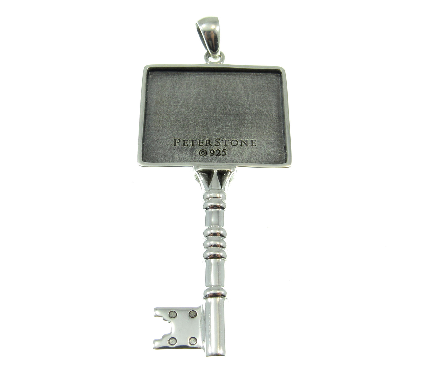 Solid 925 Sterling Silver King Solomon Seals Path Clearing Key Pendant – Handcrafted Kabbalah Amulet, Spiritual Protection Talisman Jewelry