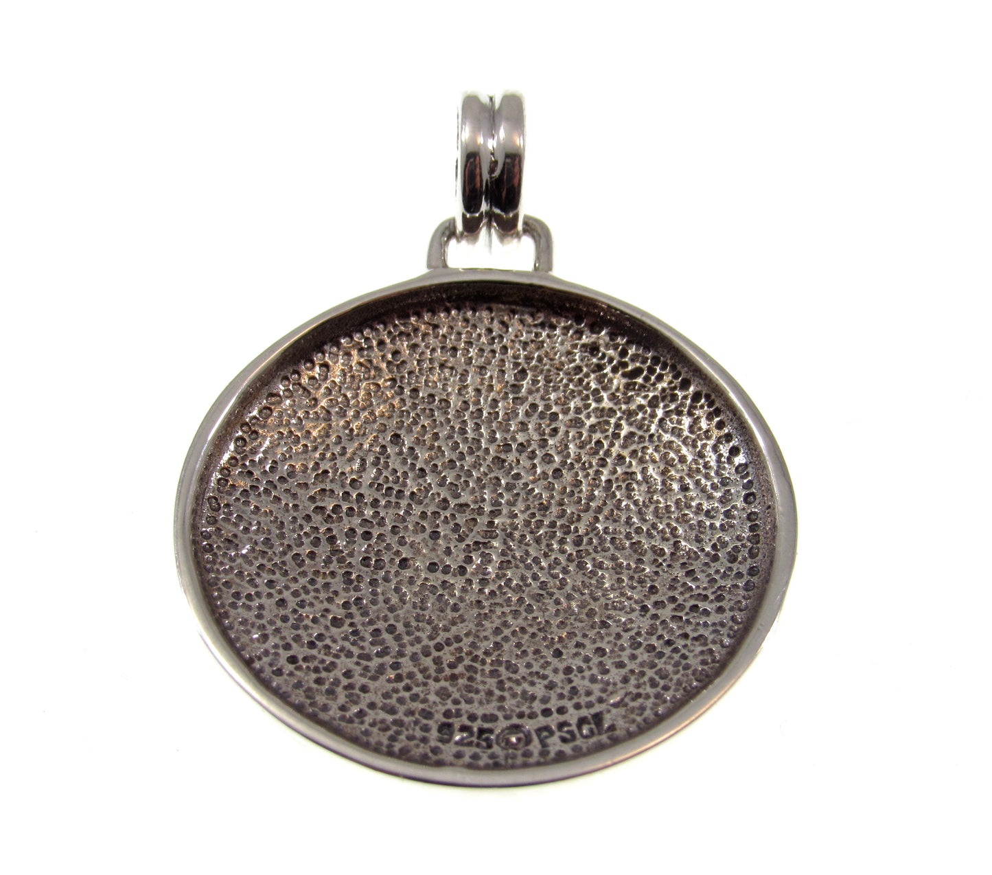 Solid 925 Sterling Silver Holy Magic Circle Amulet, Handcrafted Solomon's Seal Pendant, Solomon Knot