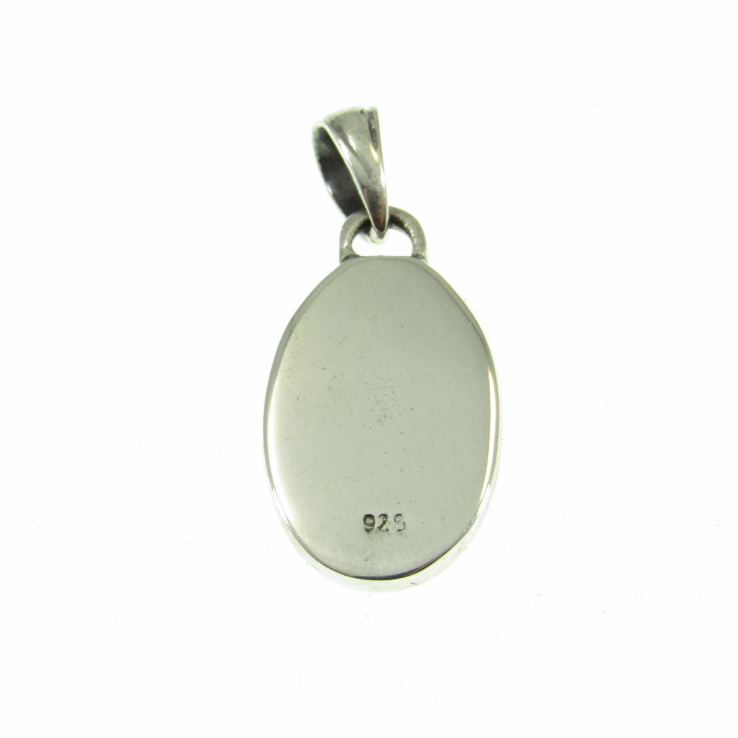 Solid 925 Sterling Silver Virgin Mary Sacred Heart Medal Pendant – Catholic Necklace Charm - Religious Christian Jewelry Gift for Women