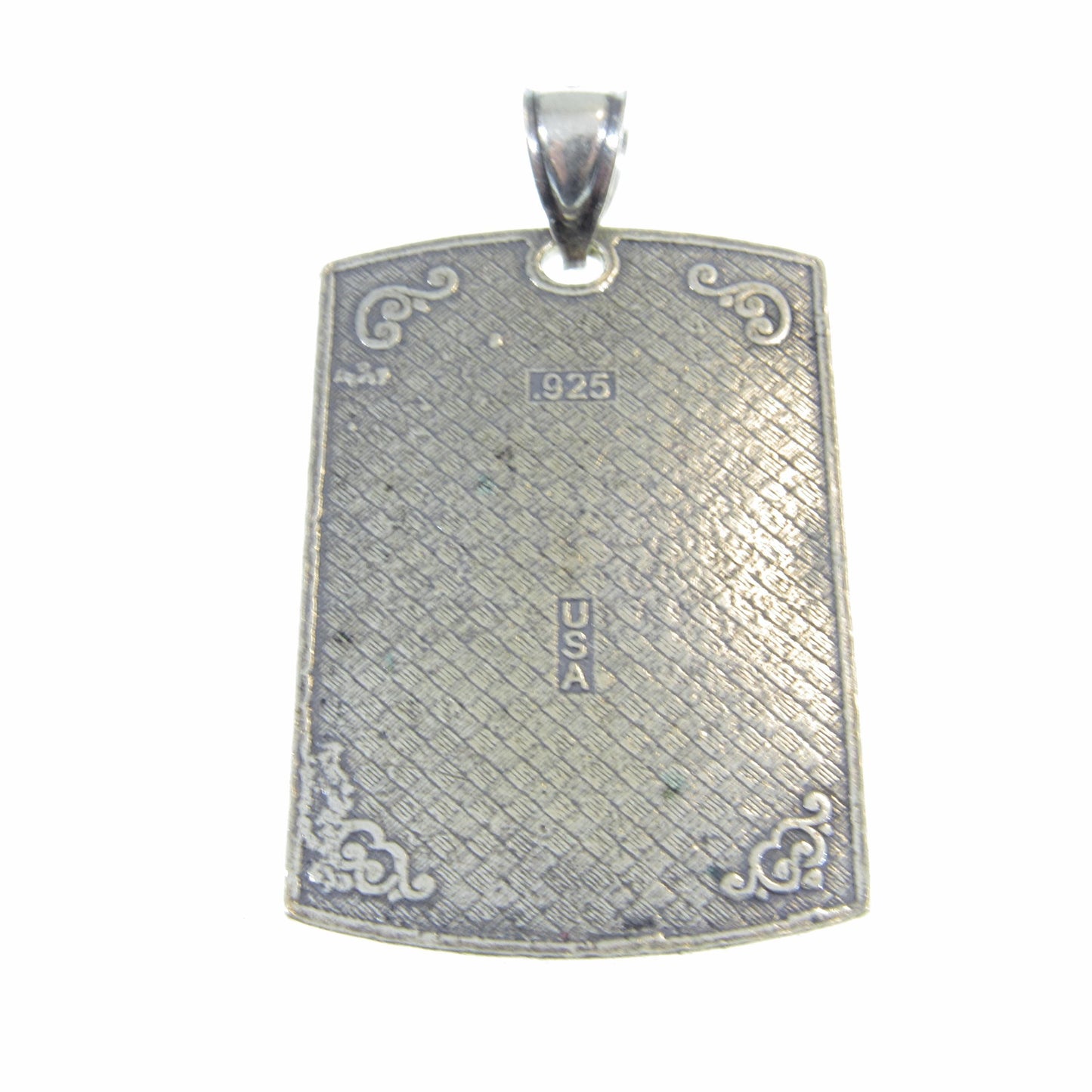 Solid 925 Sterling Silver Armenian Lord’s Prayer Pendant – Christian Religious Jewelry – Hayr Mer Necklace Amulet – Armenian Faith Gift