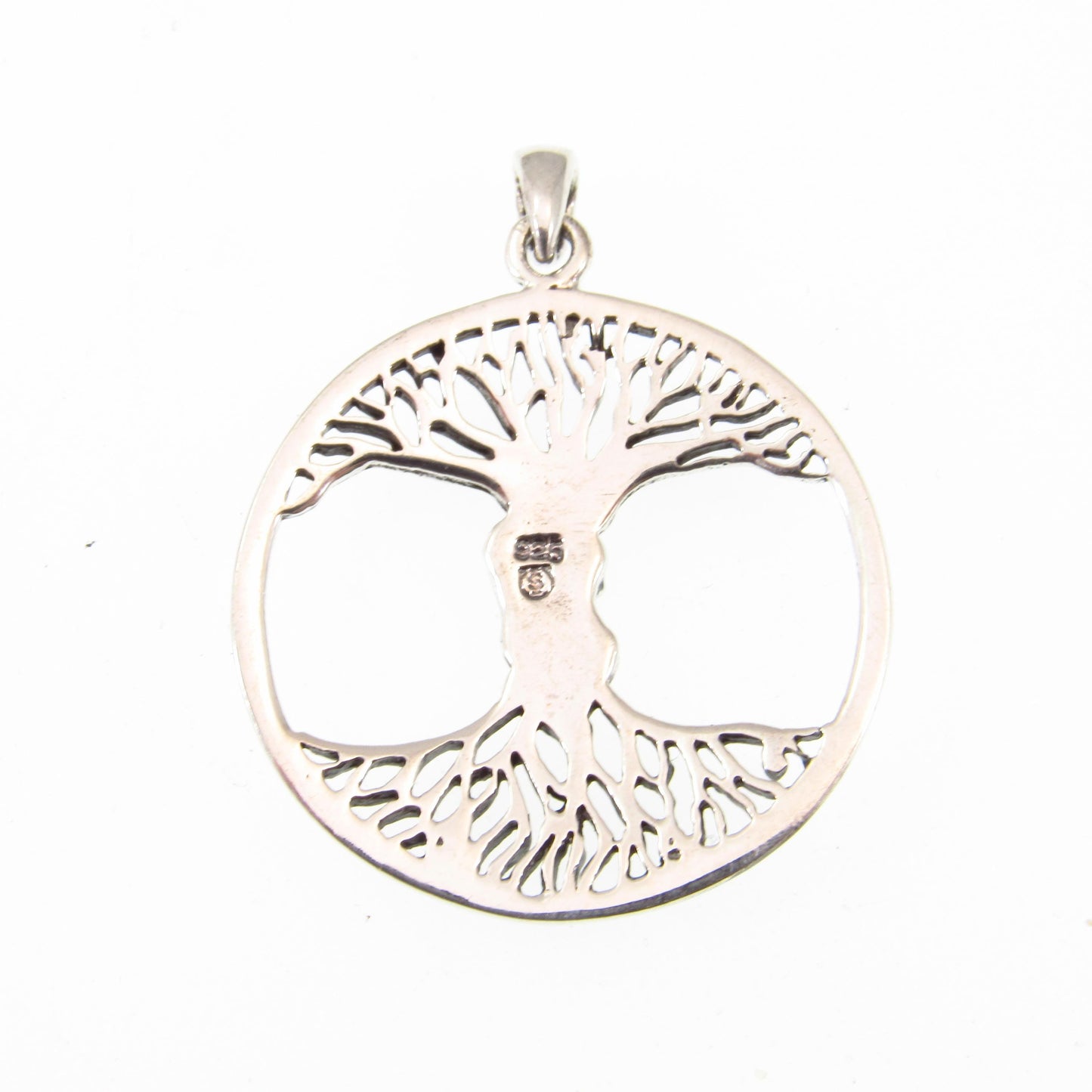 Solid 925 Sterling Silver Lovers Entwined Pendant - Couple Embracing - Tree of Life Pendant, Yggdrasil Amulet, Handcrafted Spiritual Jewelry