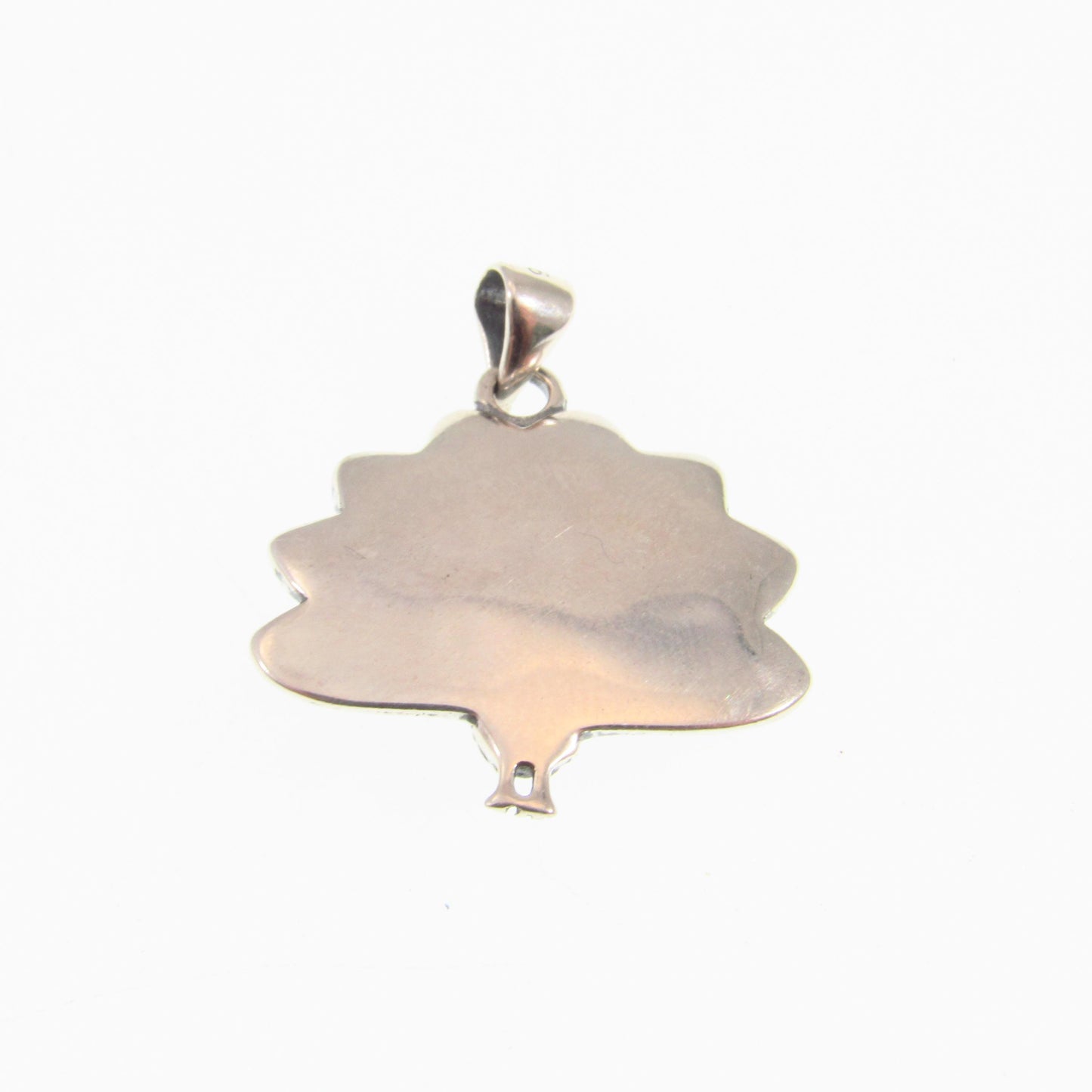 Solid 925 Sterling Silver Peacock Pendant, Exotic Nature Jewelry, Fairycore Symbol of Power & Beauty, Bird Lover Gift for Her
