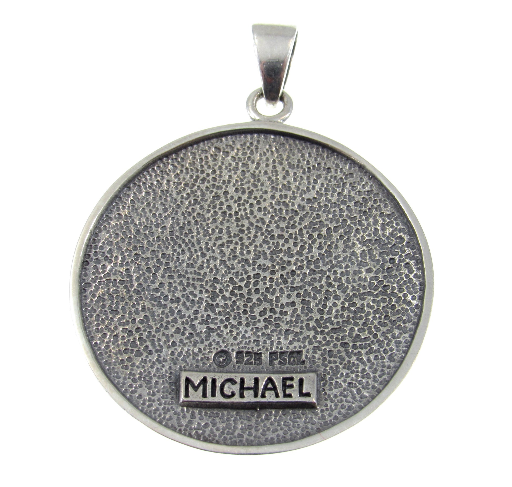 Sigil of the Archangel Michael Seal of King Solomon Handcrafted Solid 925 Sterling Silver Pendant, Invoke the Spirit Talisman