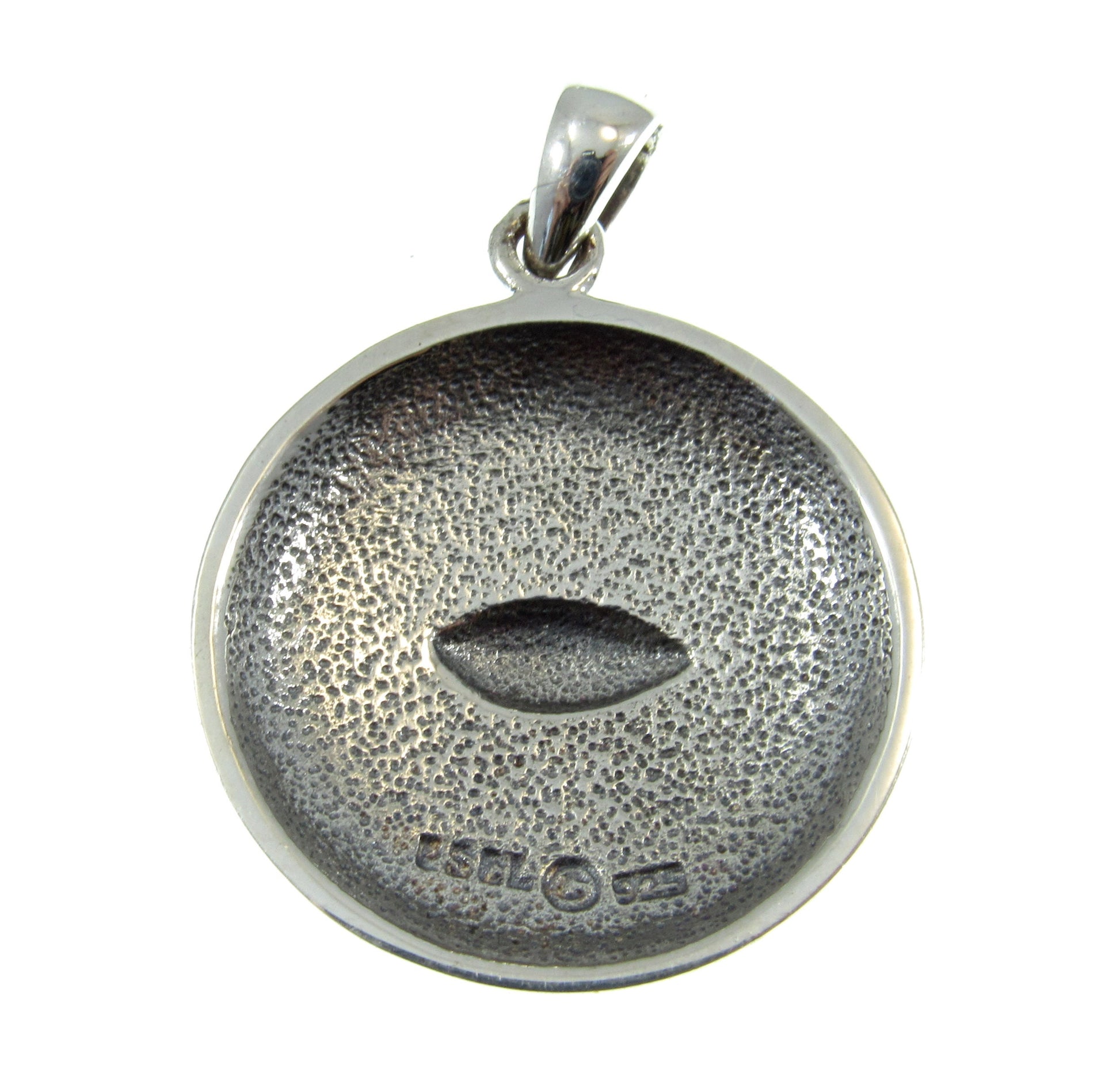 Solid 925 Sterling Silver Egyptian Eye of Horus Pendant with Signs of the Zodiac, Eye of Ra Amulet, Symbol of Healing & Protection