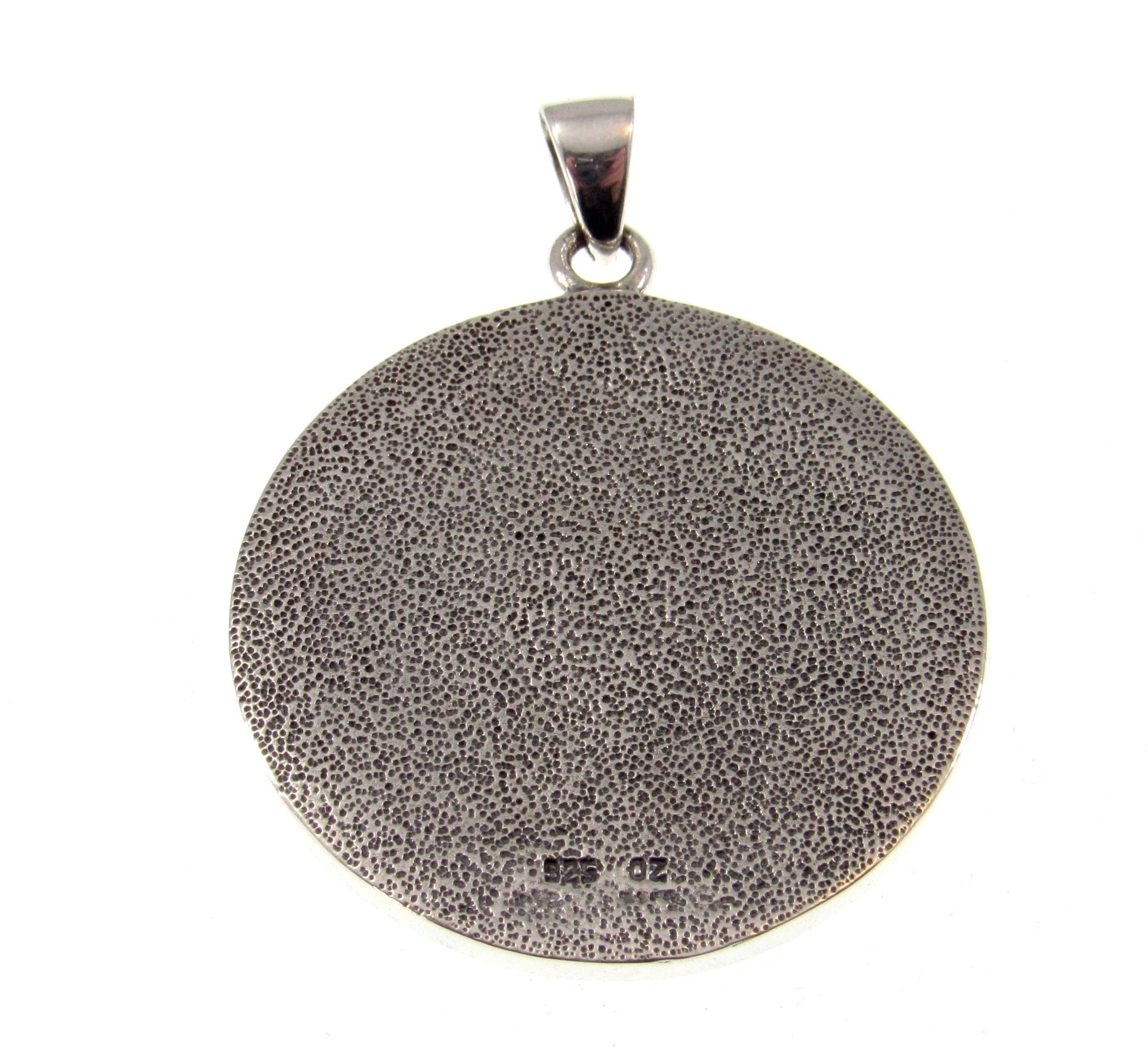 Solid 925 Sterling Silver Hecate's Wheel Labyrinth Pendant, Ancient Greek Goddess of Magic & Spells