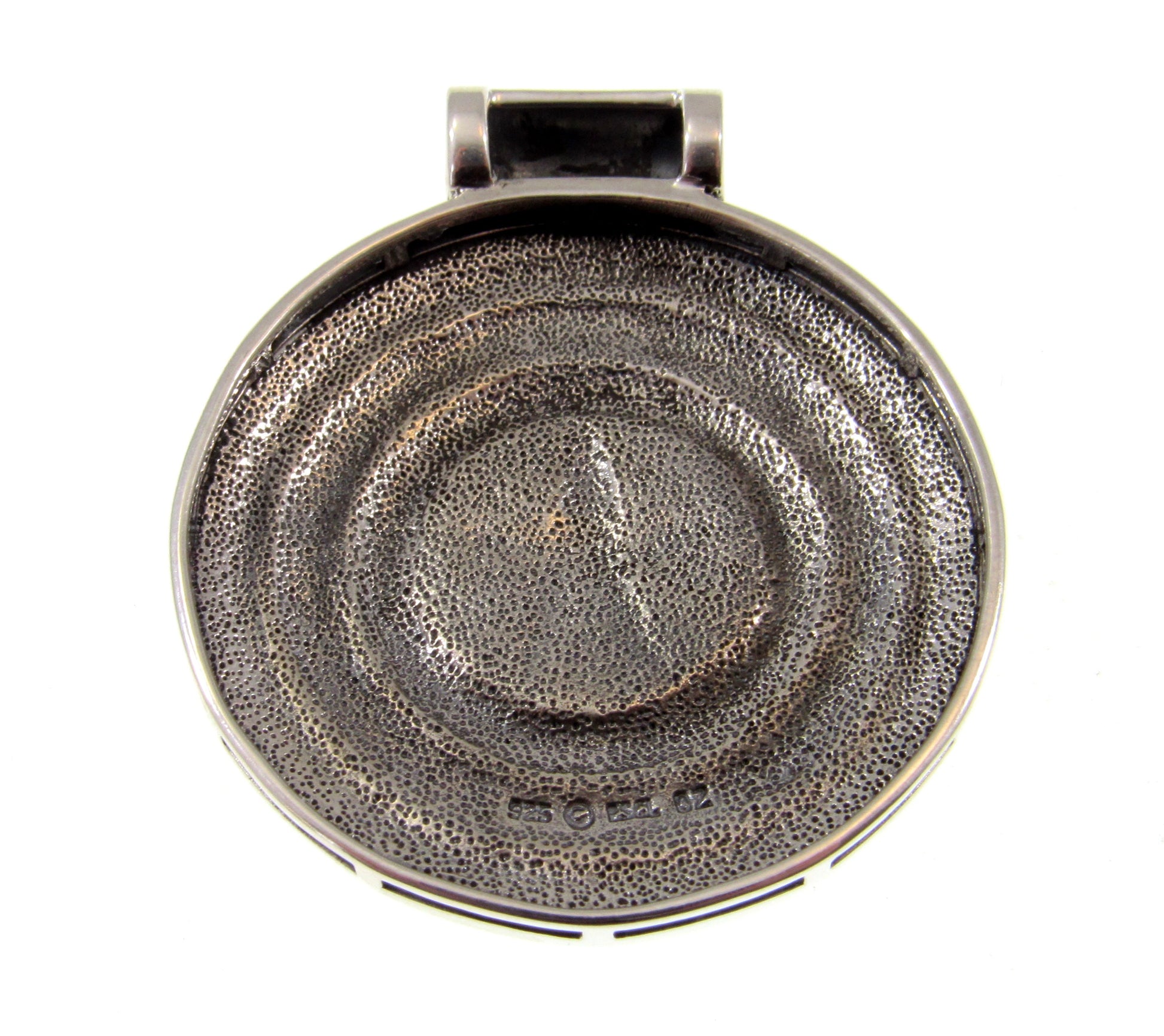 Solid 925 Sterling Silver The Magick Circle Slide Pendant, A Powerful Pagan Amulet, Witchcraft Protection Talisman