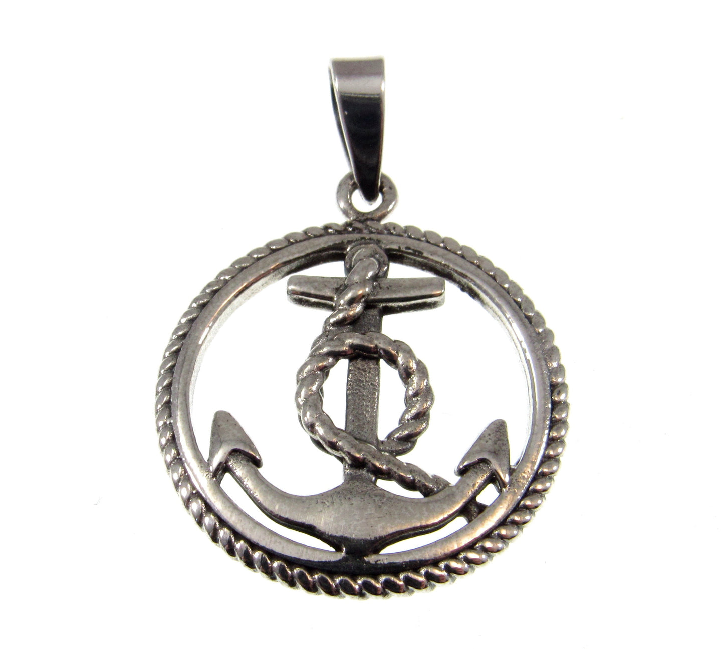 Solid 925 Sterling Silver Anchor Pendant Necklace Charm – Handcrafted Nautical Jewelry for Ocean Lovers & Sailorcore Style – Sea Lover Gift