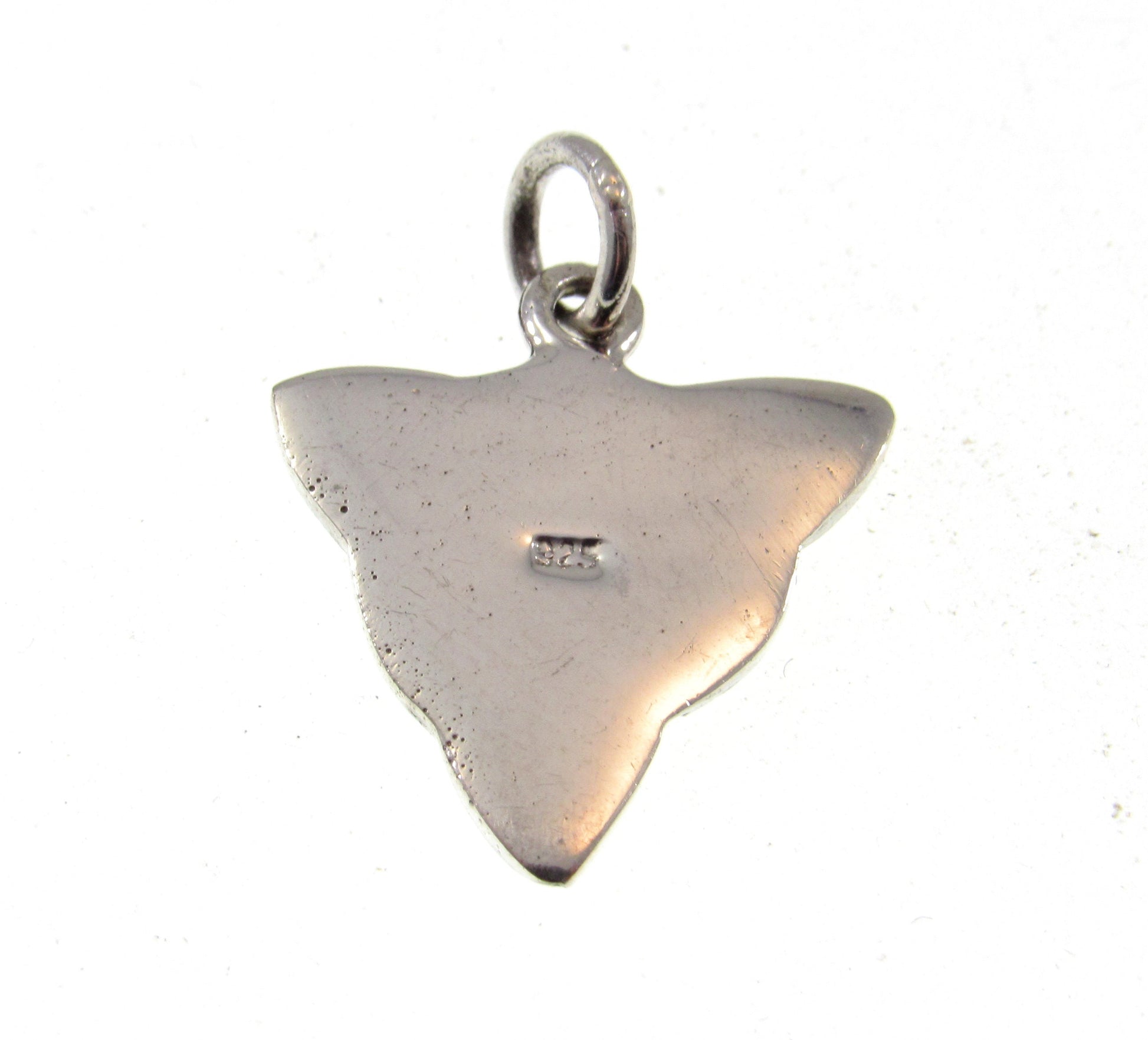 Solid 925 Sterling Silver Abstract Arrowhead Pendant, Handcrafted Charm