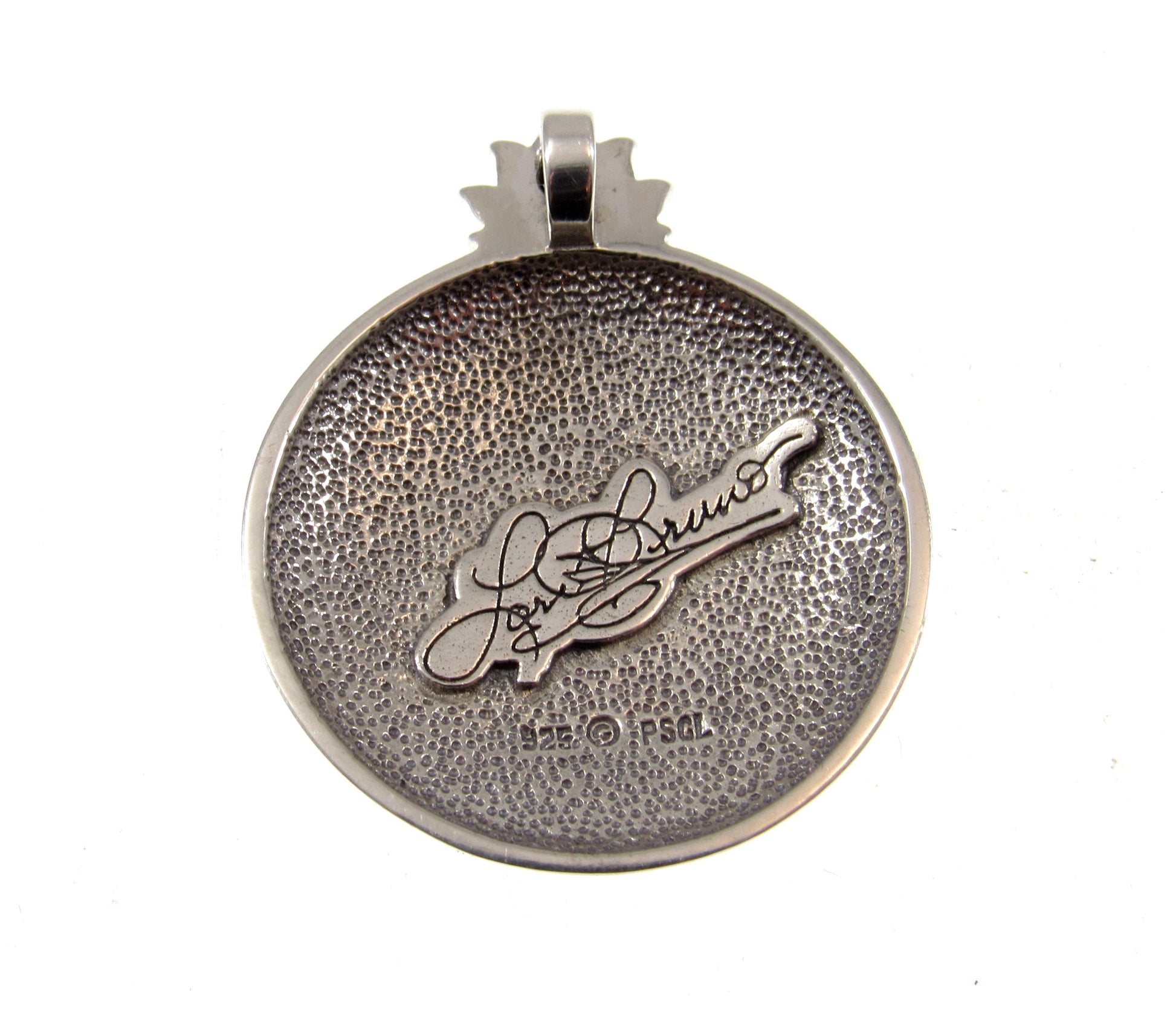 Solid 925 Sterling Silver Witch's Pentacle Pendant with Black Spinel Gemstone, Wisdom Integrity Truth Courage Honor Wisdom WITCH