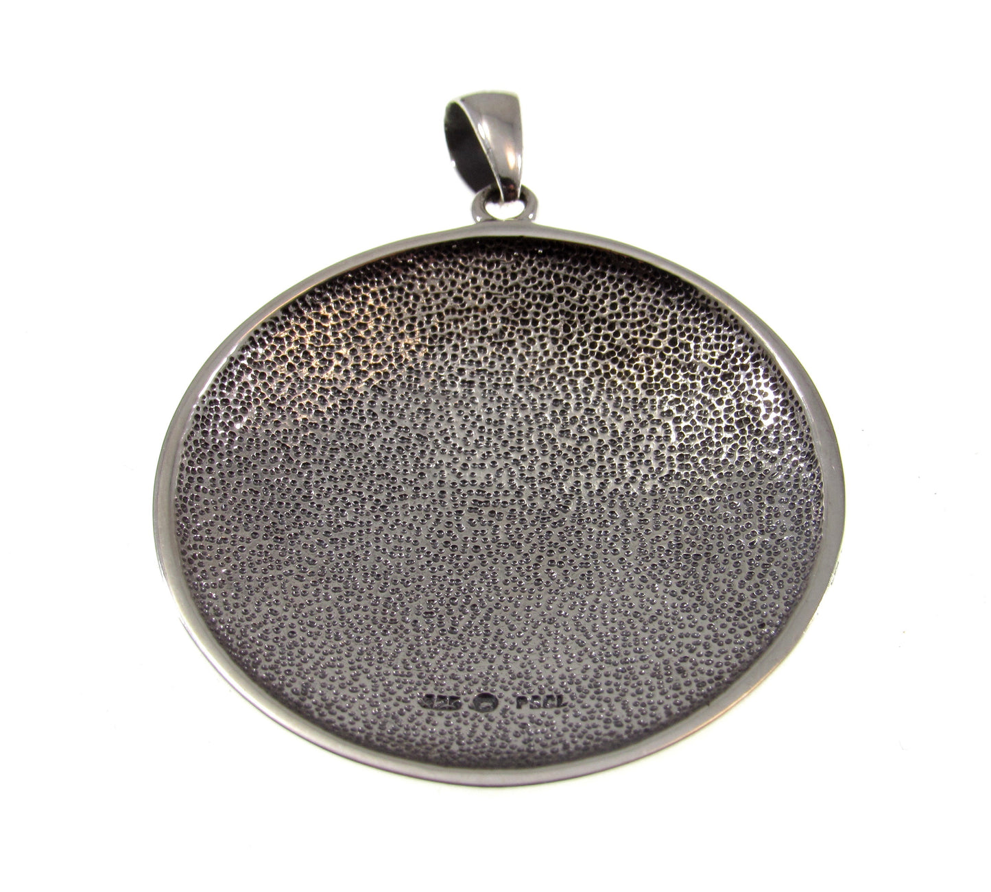 Solid 925 Sterling Silver Circle for the Consecration of the Stars Pendant, Handcrafted Solomon's Seal Amulet, Celestial Talisman