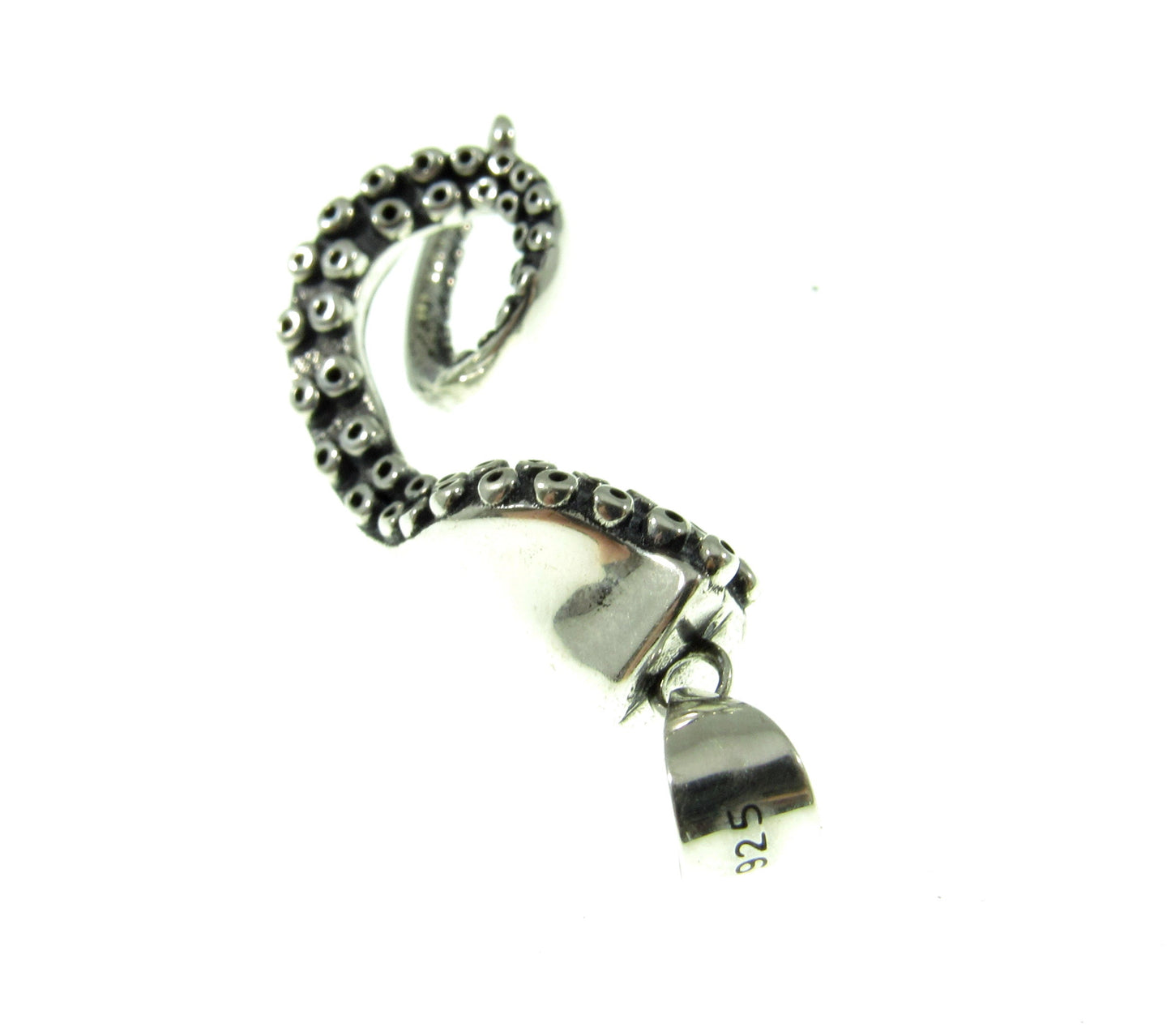 The Octopus Pentacle Pendant is Quality Stamped 925 for Purity and Weighs 4.1 Grams of Solid Sterling Silver