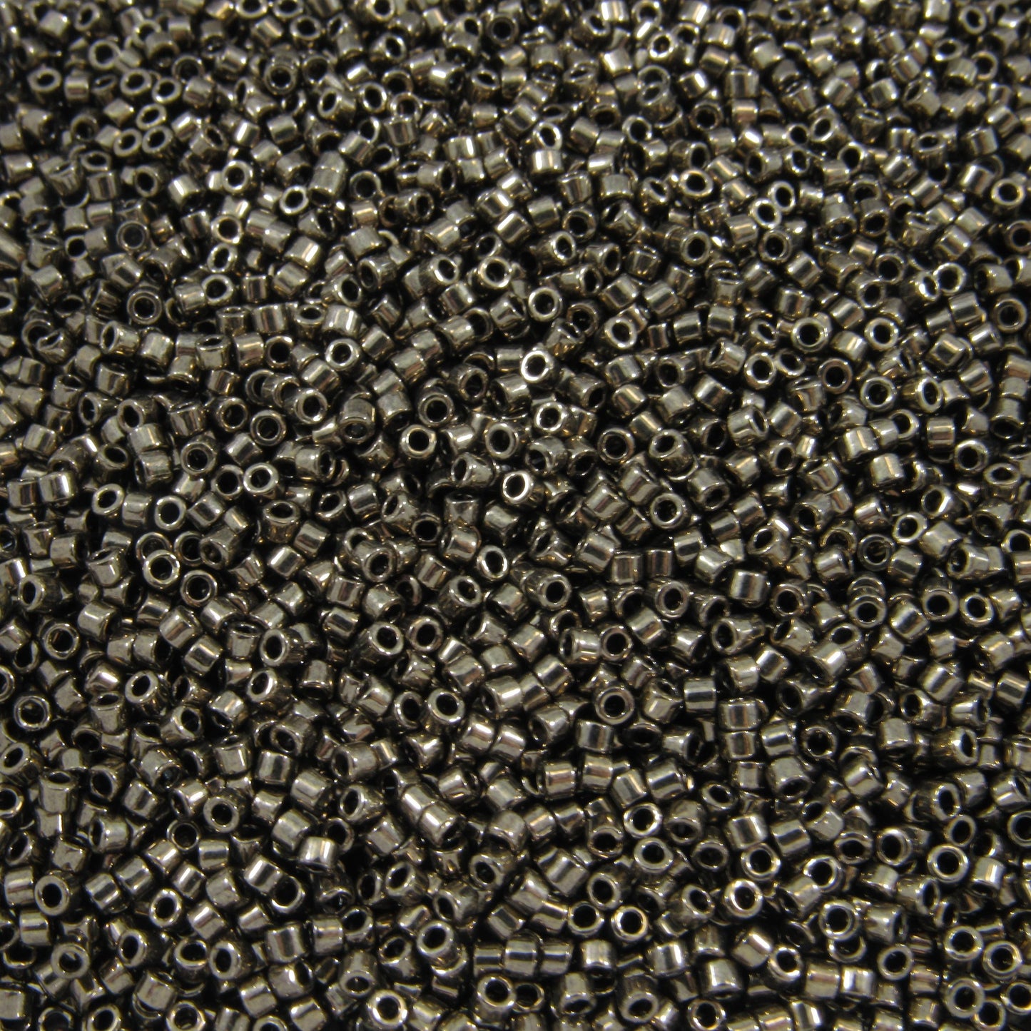 DB0022 11/0 Miyuki Metallic Dark Bronze Delica Seed Beads, 5 Grams Tube, 25 Grams Bag, DB22, DB-22 Japanese Glass Delicas for Jewelry Making