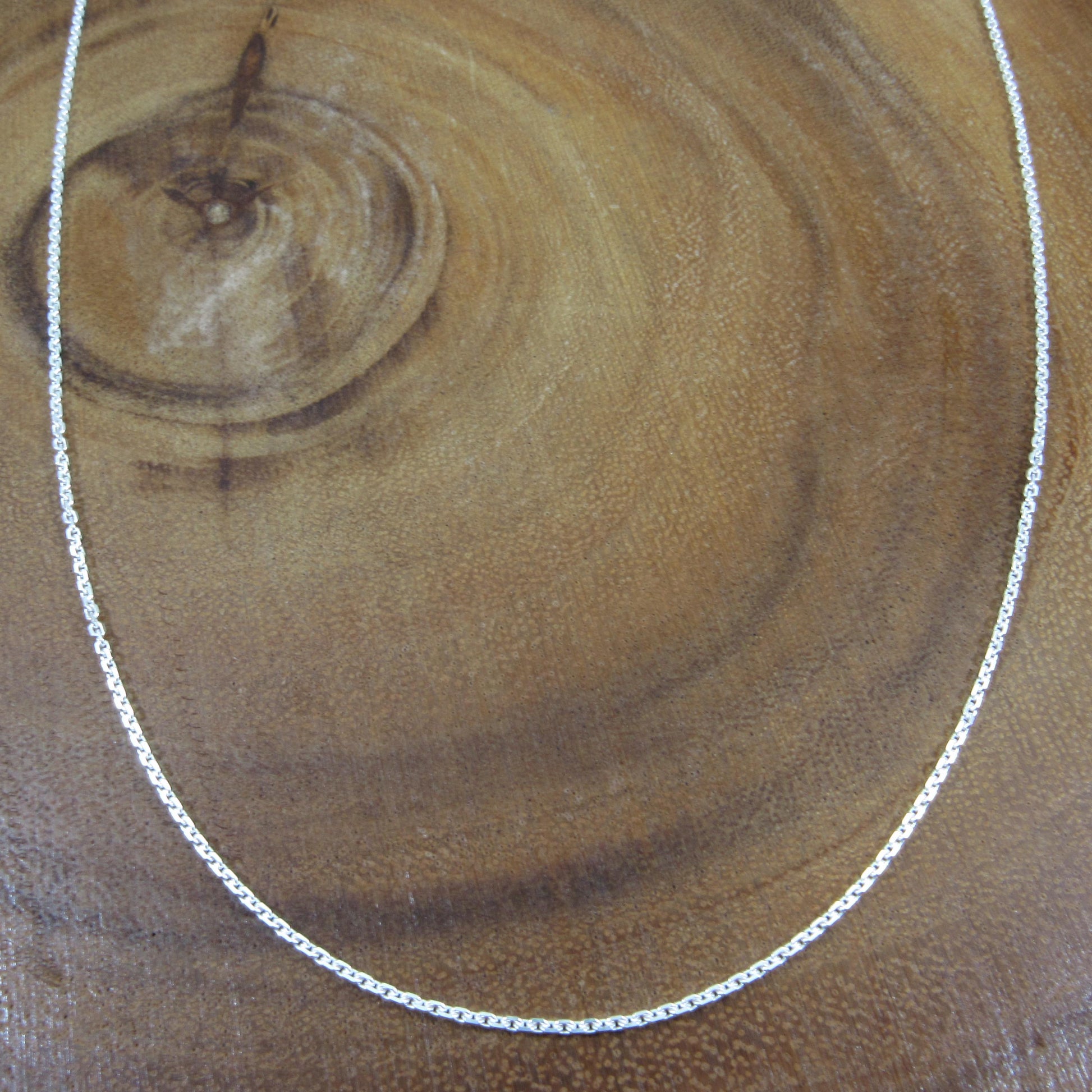 1.4MM Solid 925 Sterling Silver Anchor Link Chain, Italian Cable Chain Bracelet or Necklace, Nautical Jewelry for Women, Made in Italy