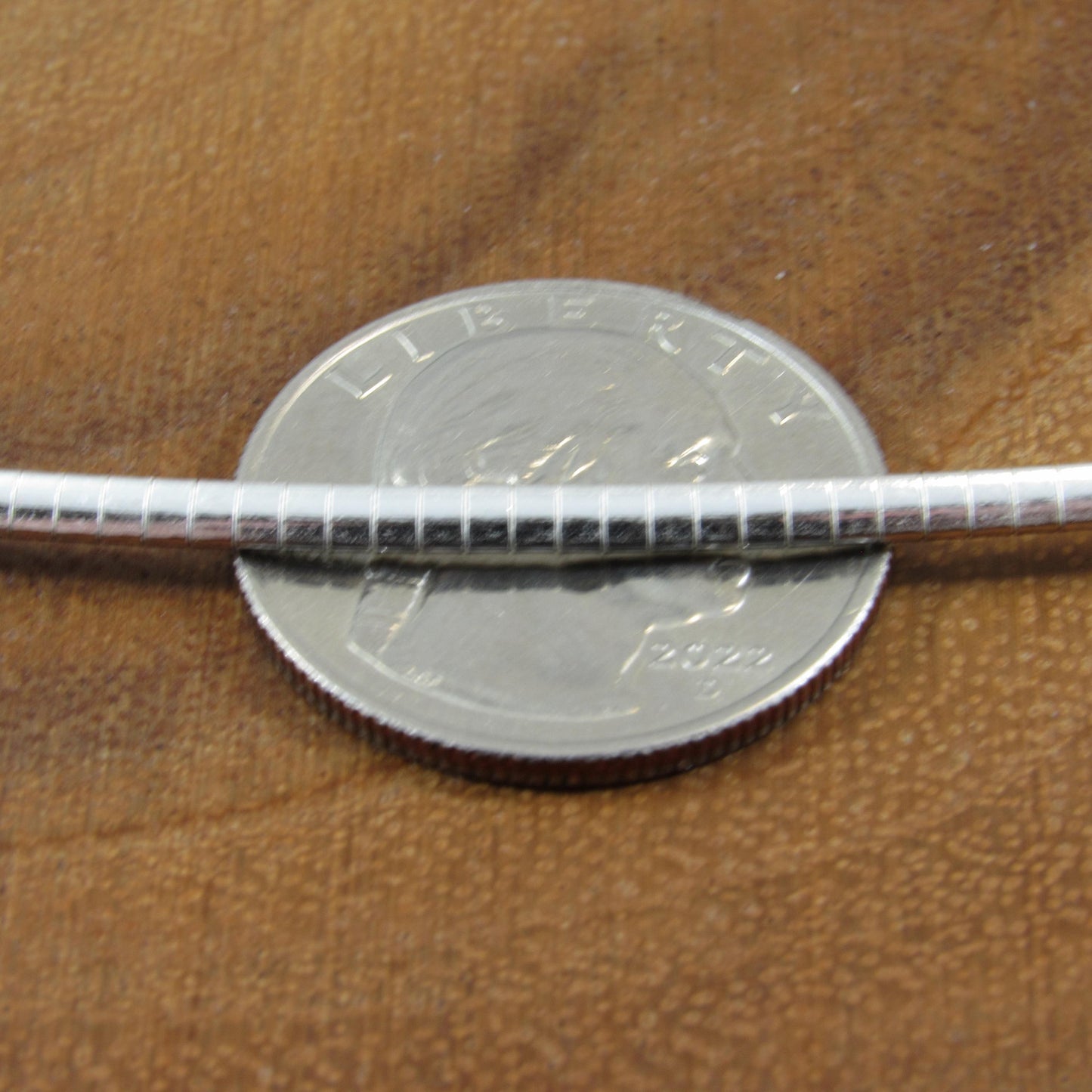 Solid 925 Sterling Silver Italian Flat Omega Chain Necklace, Women's Collar / Choker Chain, Stacking or Layering Necklace, Statement Jewelry