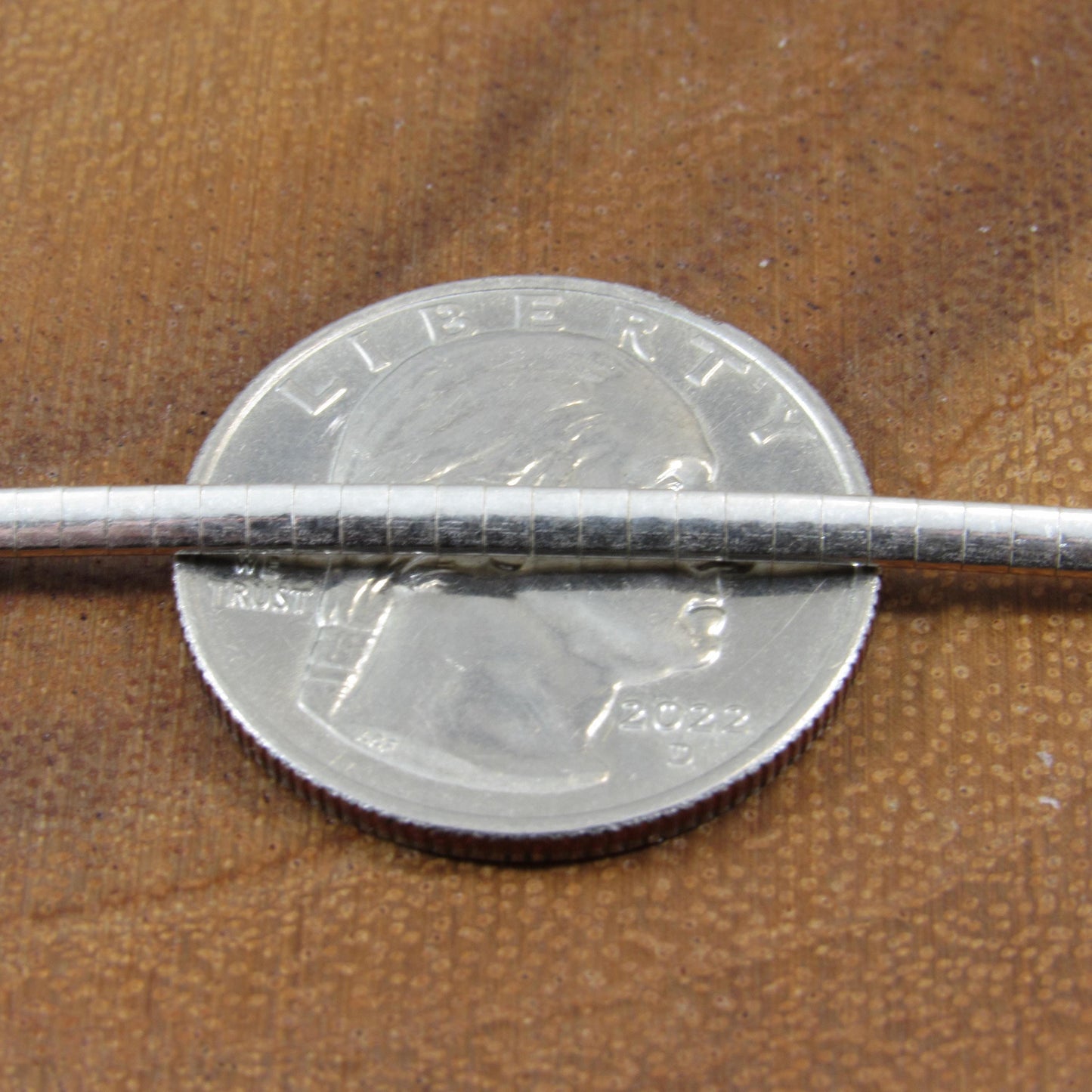 Solid 925 Sterling Silver Italian Flat Omega Chain Necklace, Women's Collar / Choker Chain, Stacking or Layering Necklace, Statement Jewelry