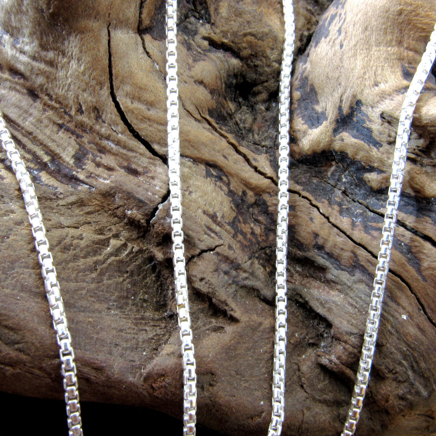 1.5MM Solid 925 Sterling Silver Round Box Chain, Rounded Box Link Necklace, Unisex Italian Jewelry, 16 18 20 22 24 Inches For Everyday Wear