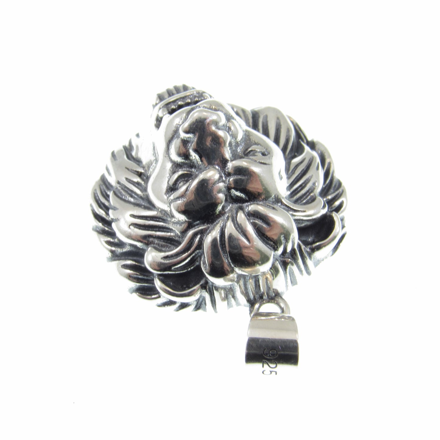 Solid 925 Sterling Silver Lion Head Pendant, Spirit Animal Totem, Handcrafted Animal & Wildlife Jewelry Charm, Bold Jungle Pendant