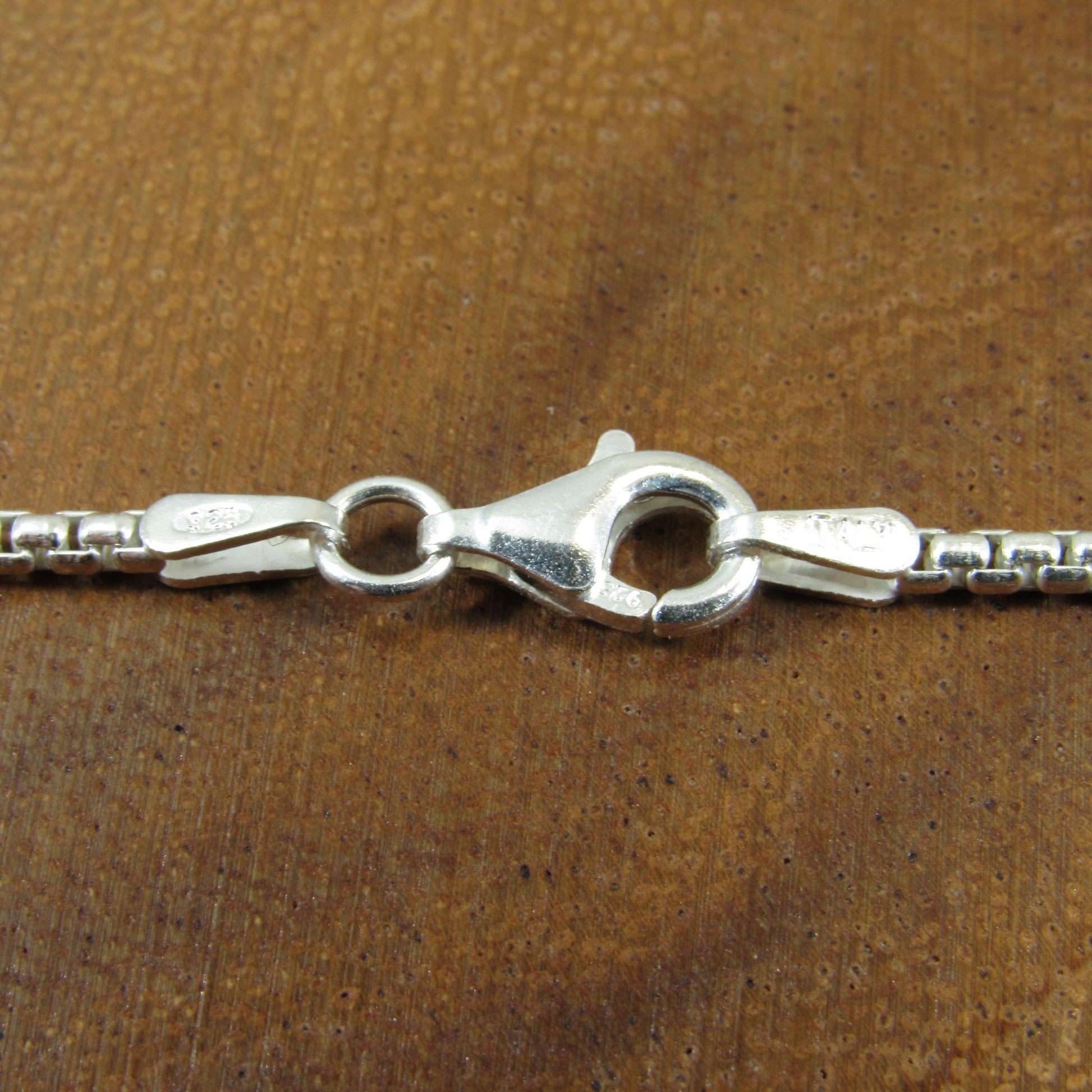 1.8MM Wide Solid 925 Sterling Silver Round Box Chain, Rounded Box Link Necklace, Unisex Italian Jewelry, All Lengths For Everyday Wear