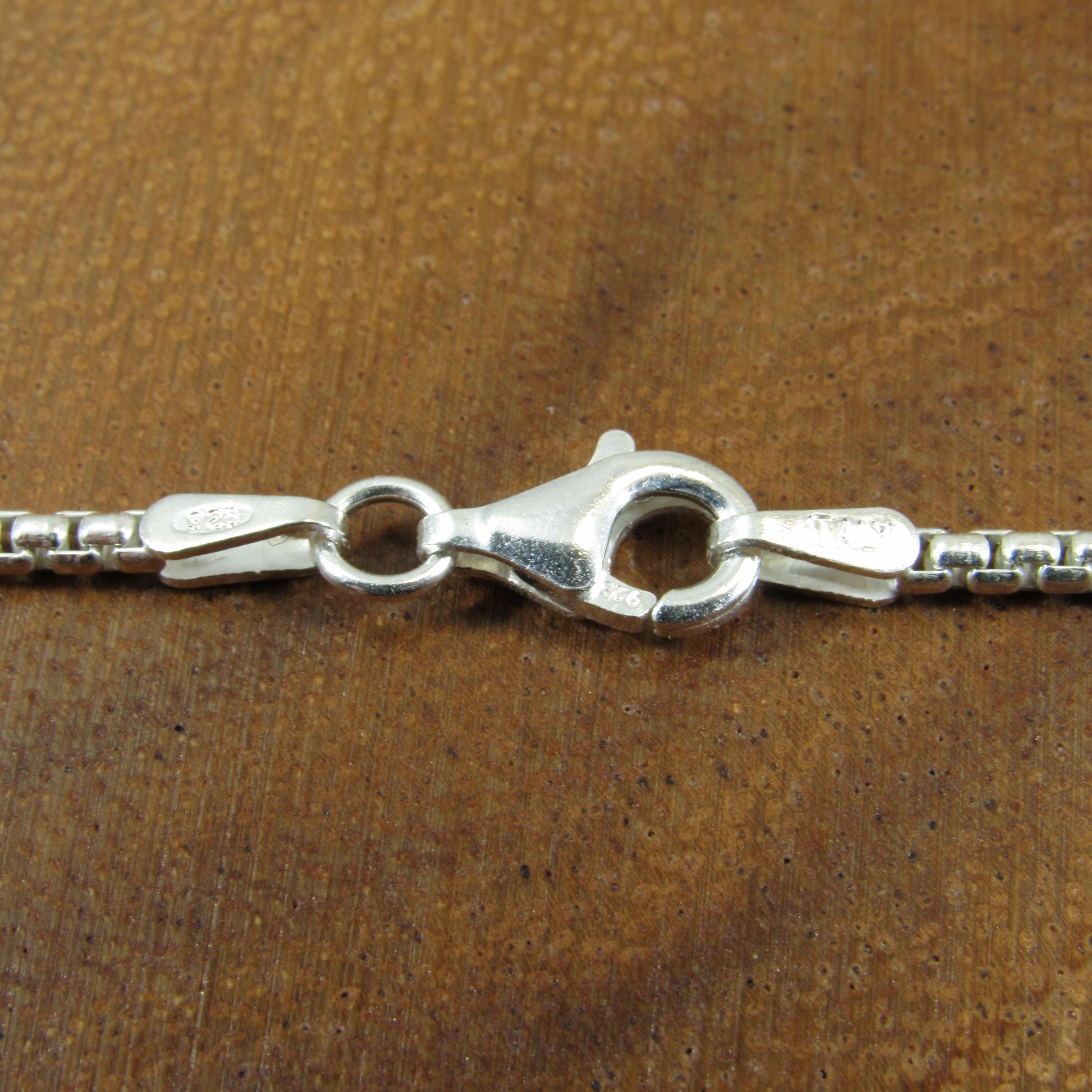 1.8MM Wide Solid 925 Sterling Silver Round Box Chain, Rounded Box Link Necklace, Unisex Italian Jewelry, All Lengths For Everyday Wear