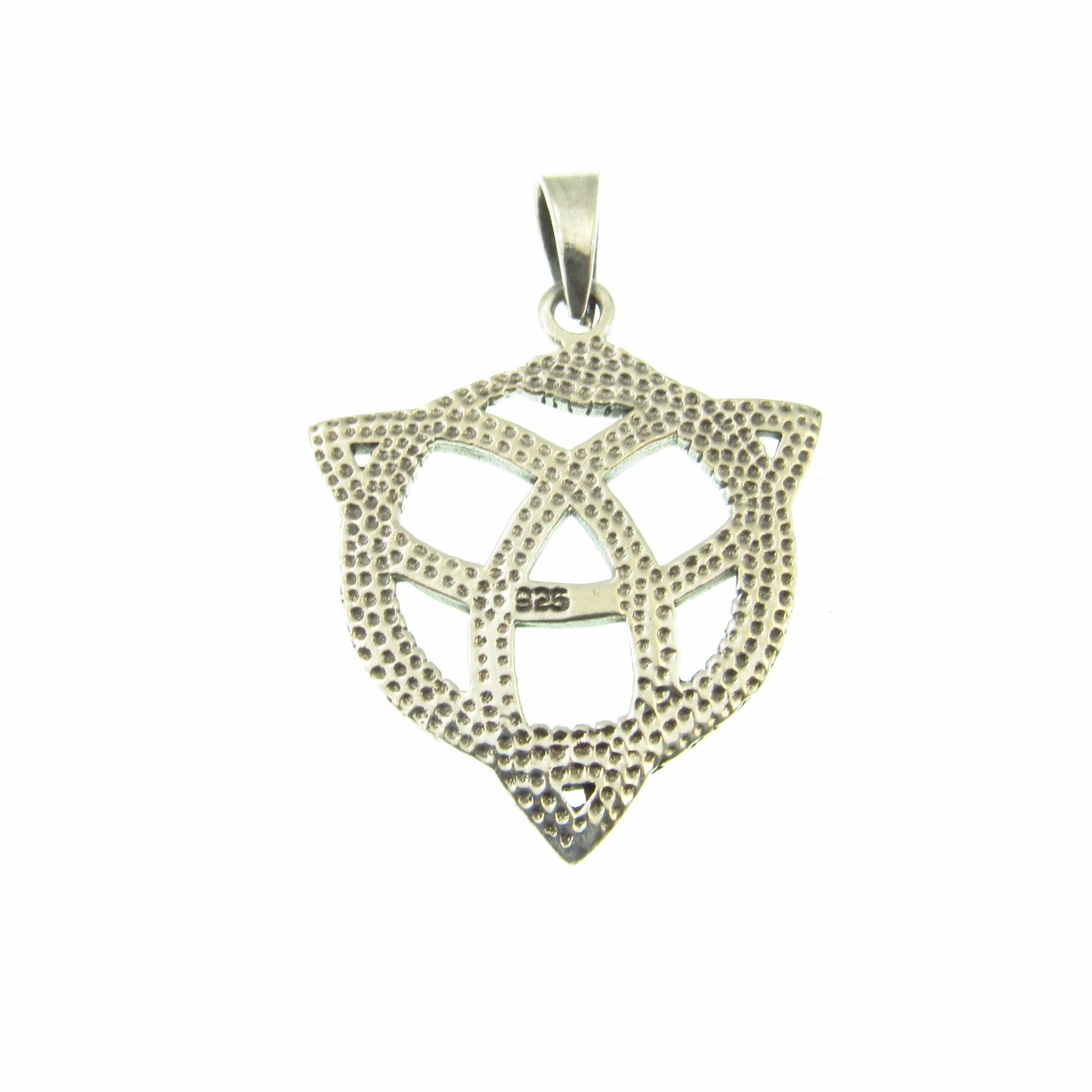 Solid 925 Sterling Silver Ouroboros Celtic Knot Pendant - Norse Viking Necklace Pendant - Snake Infinity Knot Amulet - Pagan Wiccan Jewelry