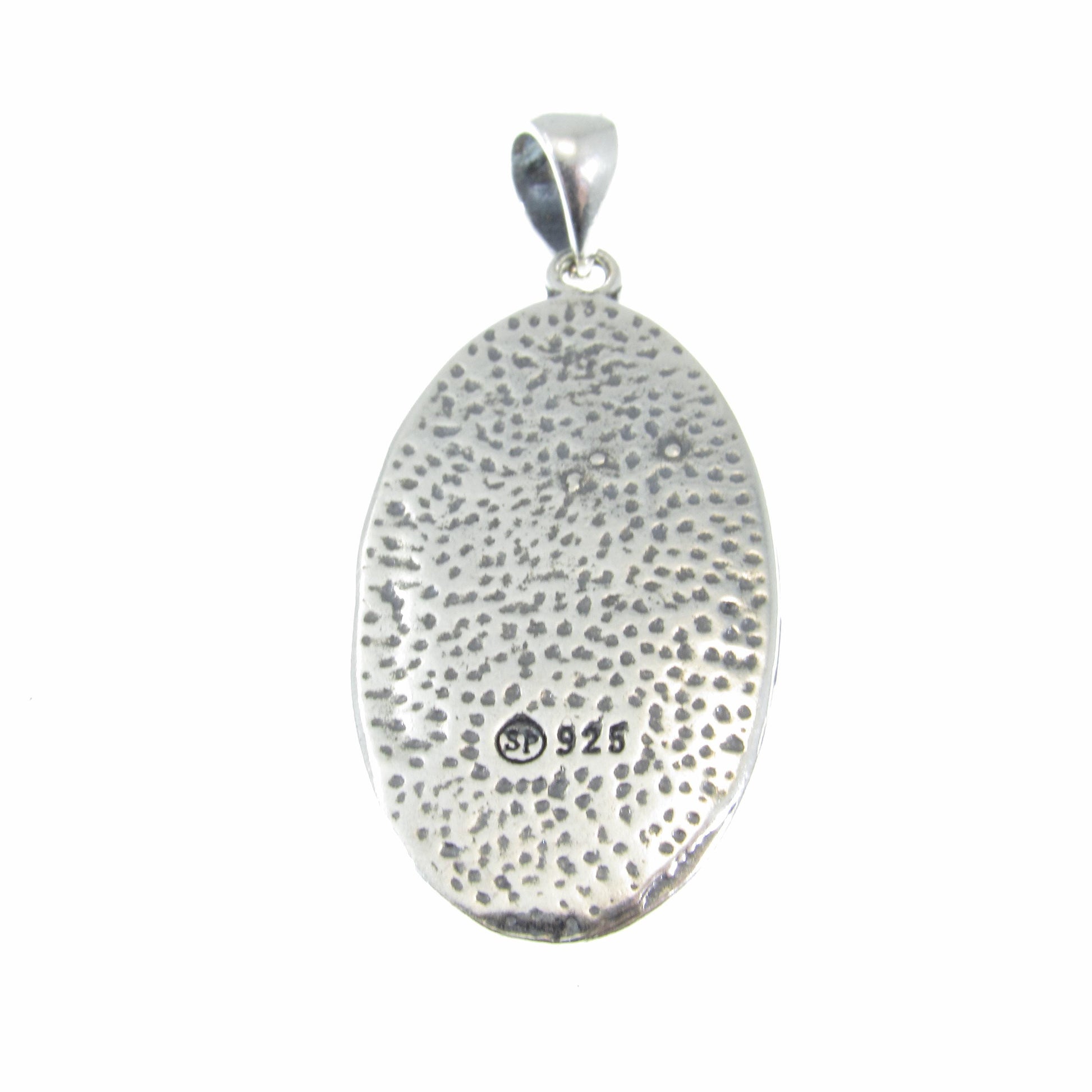 Solid 925 Sterling Silver St. Saint Christopher Pendant, Travel Protection Charm, Handcrafted Religious Medal, Patron Saint Jewelry