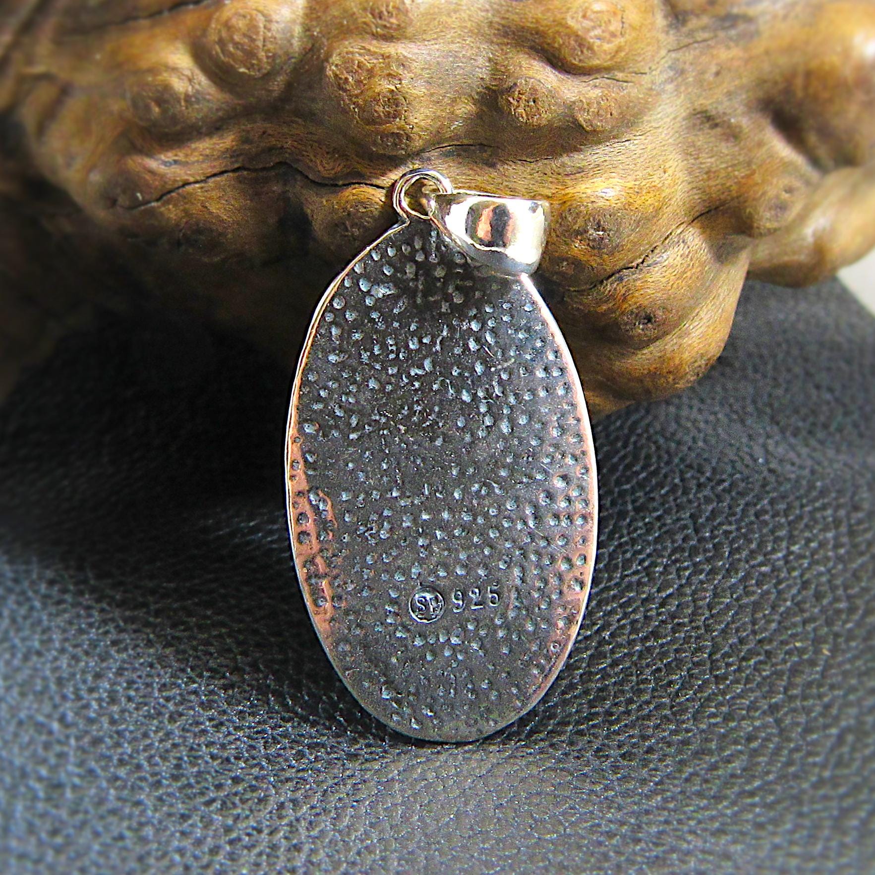 Solid 925 Sterling Silver St. Saint Christopher Pendant, Travel Protection Charm, Handcrafted Religious Medal, Patron Saint Jewelry