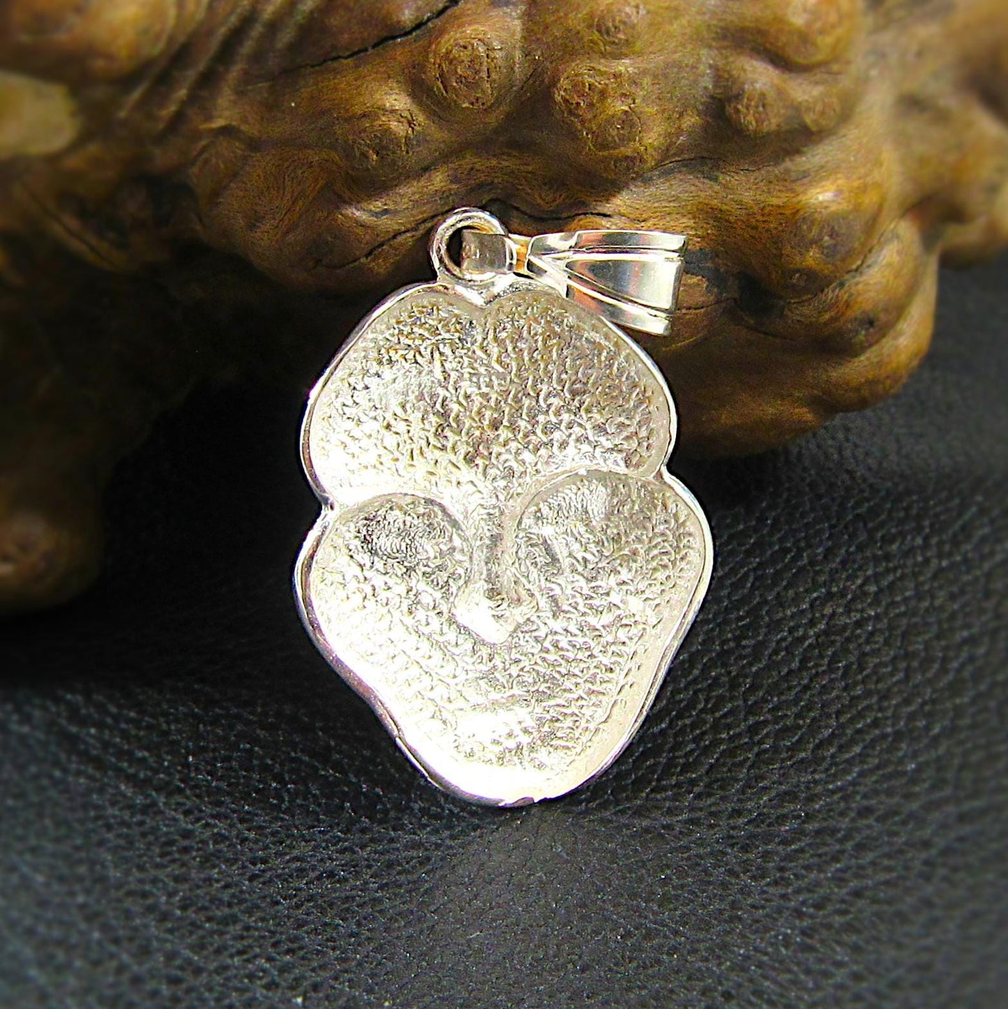 Solid 925 Sterling Silver Face Pendant – Surrealist Mask Necklace Charm, Abstract Human Face Jewelry, Masquerade Mask, Unique Statement