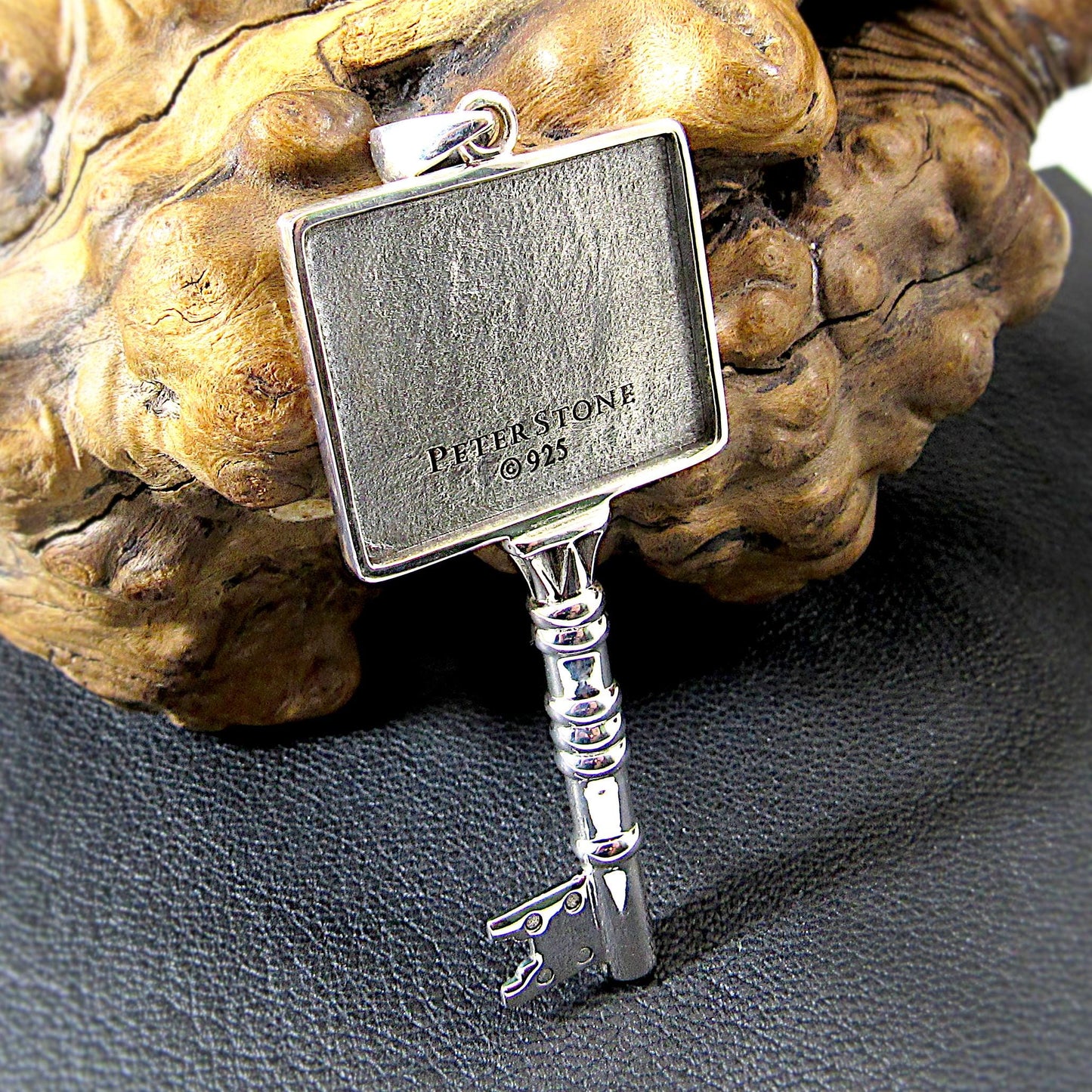 Solid 925 Sterling Silver King Solomon Seals Path Clearing Key Pendant – Handcrafted Kabbalah Amulet, Spiritual Protection Talisman Jewelry