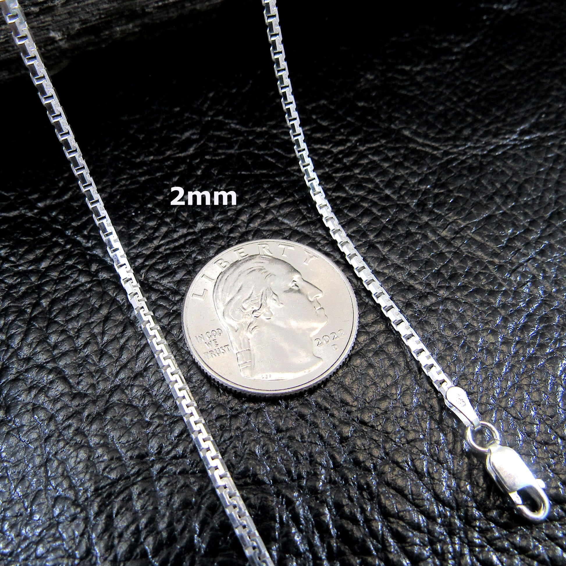 Solid 925 Sterling Silver Greek Key Box Chain - Meander Necklace - Chunky Urban Jewelry for Men or Women - Puzzle Link Chains - Italy Made