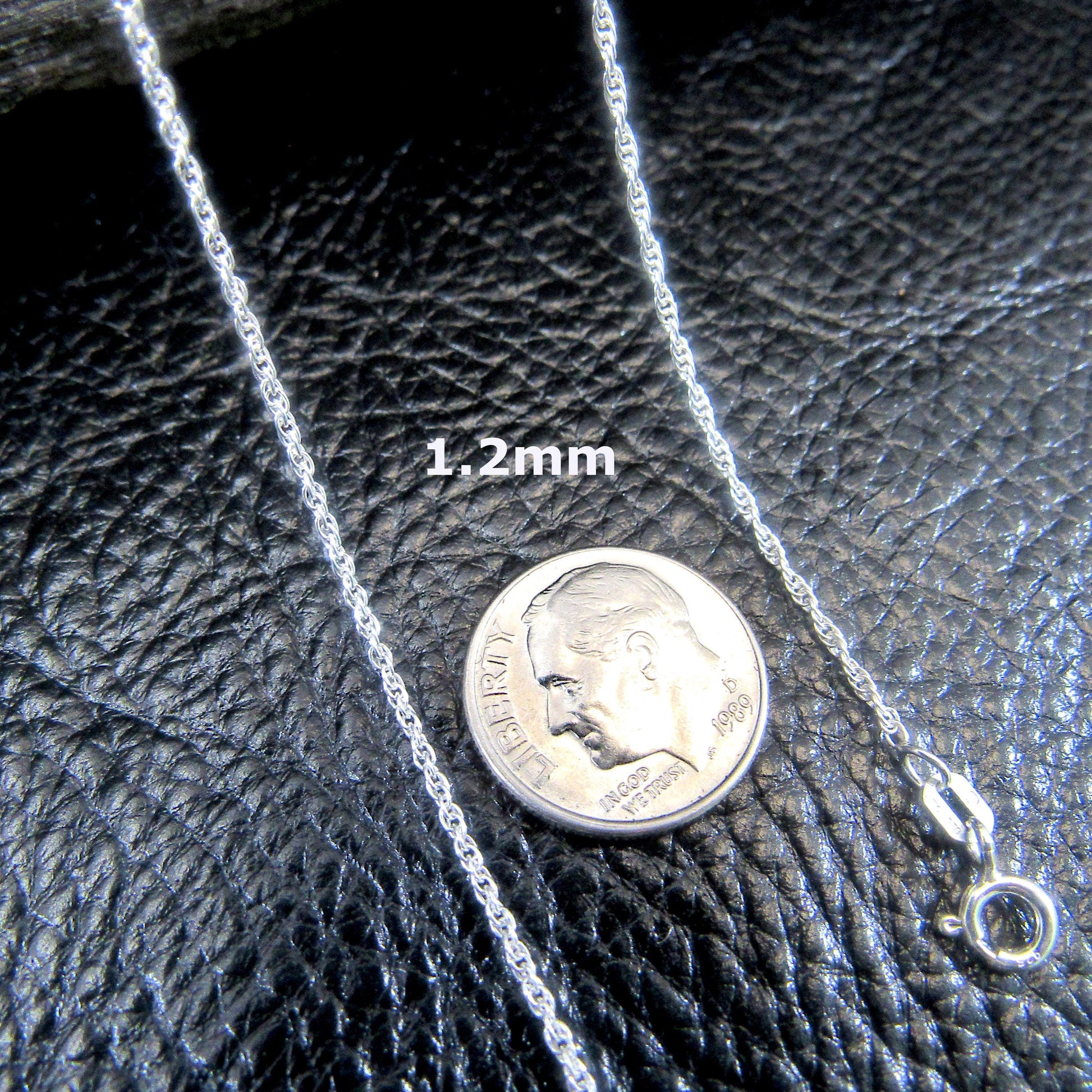 Solid 925 Sterling Silver Italian Twisted Rope Chain, Women's Necklace, Womens Fine Jewelry Made in Italy