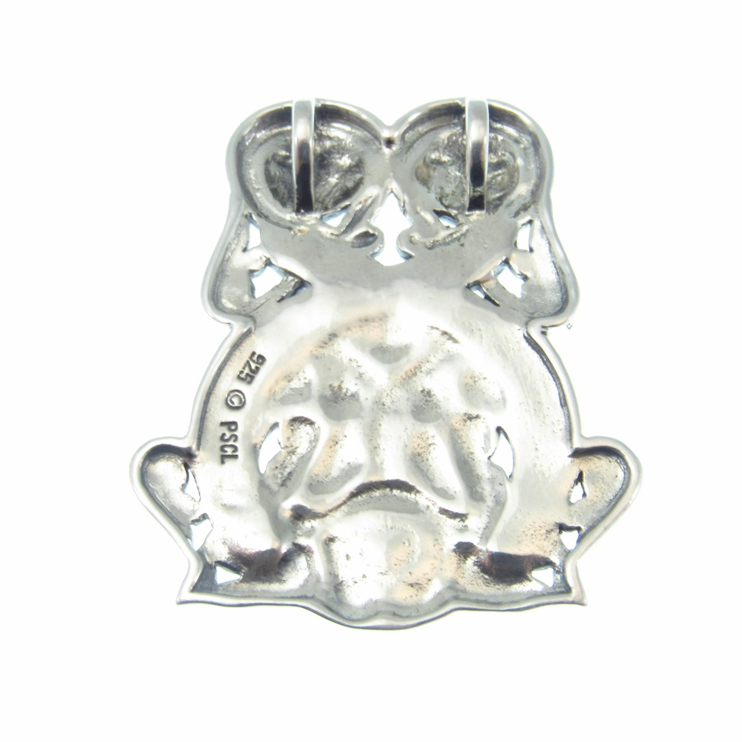 Viking Borre Courtship Pendant | Solid 925 Sterling Silver, Courtney Davis Design | Norse Pagan Amulet | Unisex Celtic Knotwork Jewelry