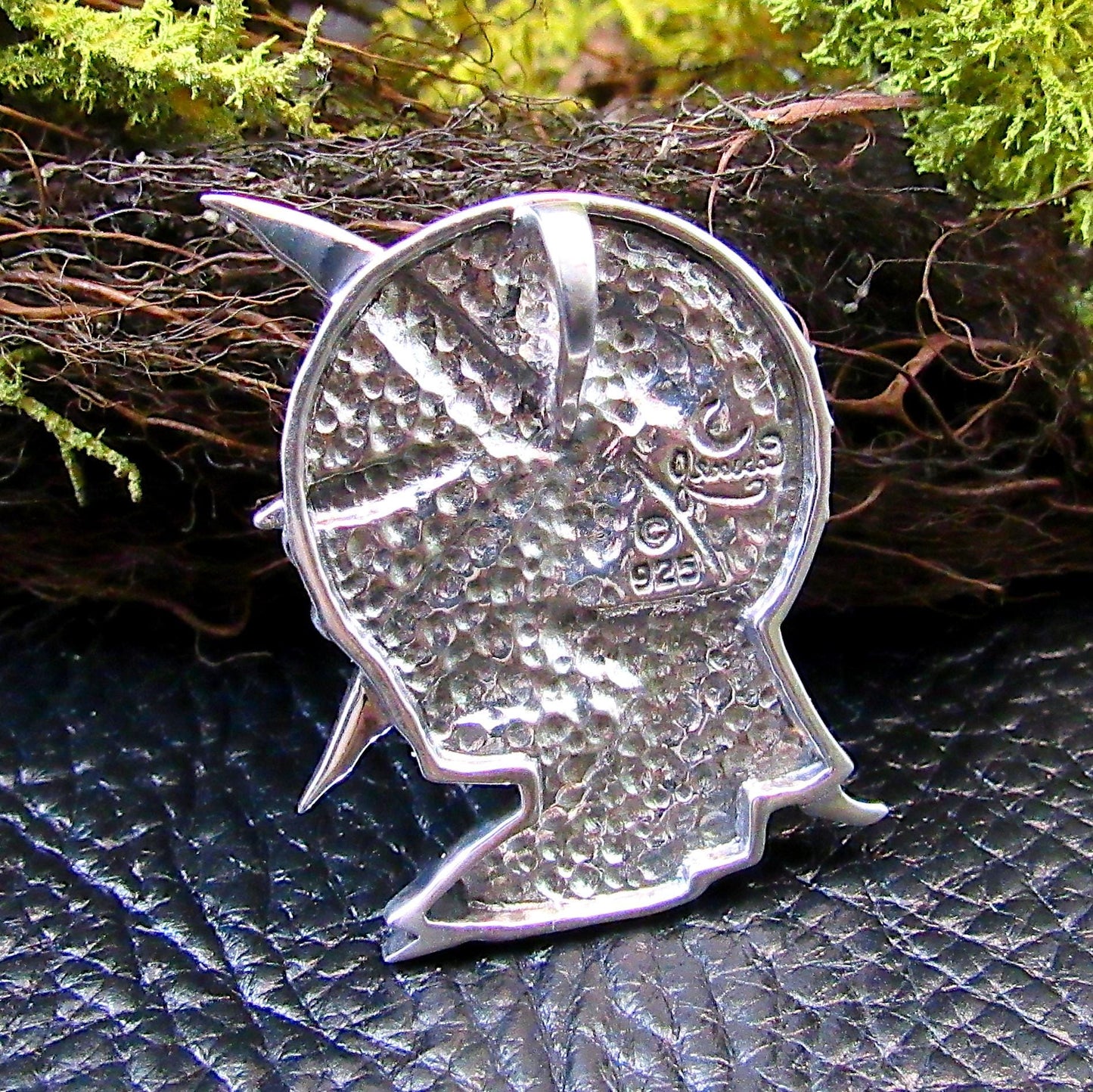 Solid 925 Sterling Silver Child of the Fairy Moon Pendant – Celtic Faerie Goddess Jewelry