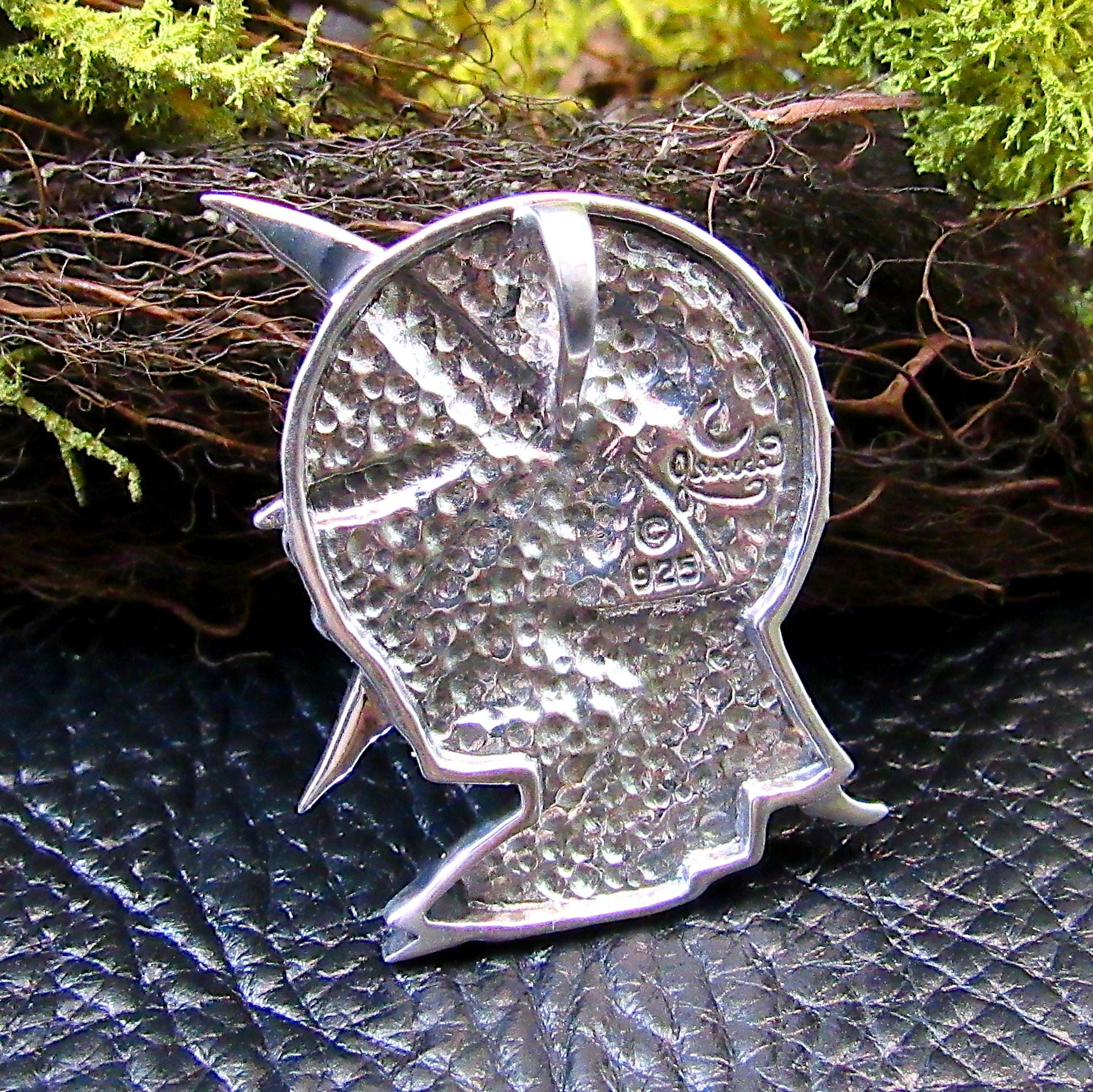 Solid 925 Sterling Silver Child of the Fairy Moon Pendant – Celtic Faerie Goddess Jewelry