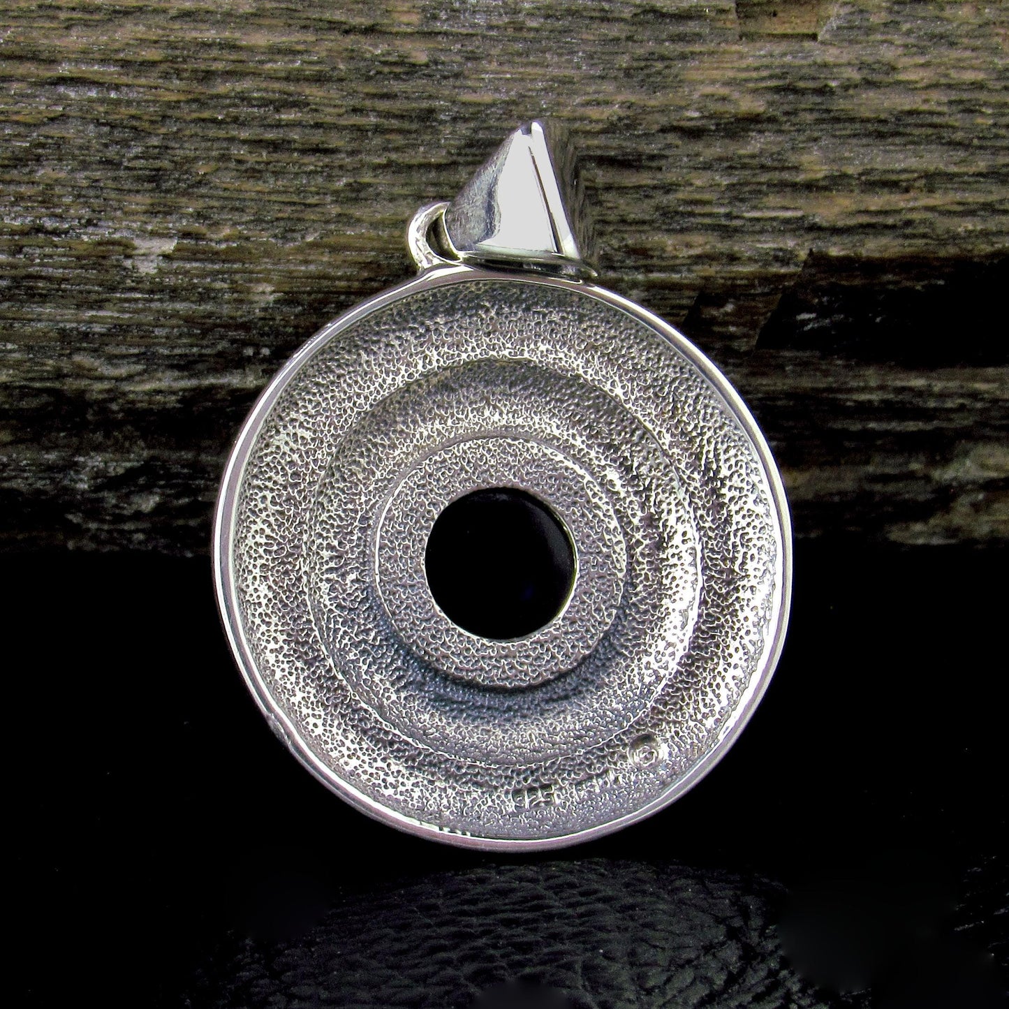 Solid 925 Sterling Silver Wheel of the Year Zodiac Pendant With Amethyst or Moonstone