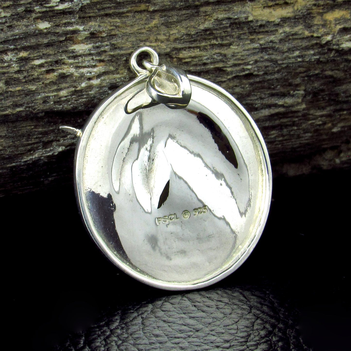 Solid 925 Sterling Silver Celtic Unicorn Pendant, Pagan Pentagram Amulet, Blue Enamel Accents w/ Sapphire Gemstone, Magick Pentacle
