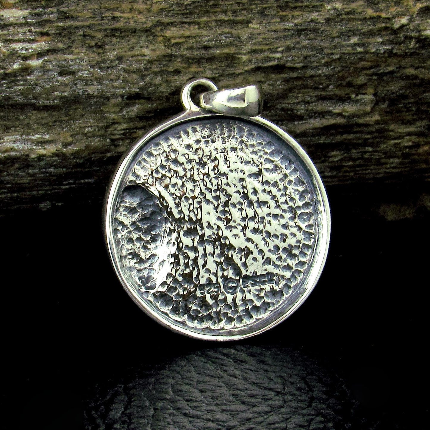 Solid 925 Sterling Silver Sun Face Pendant – Celestial Astrology Jewelry, Saturn Planet, Cosmic Talisman