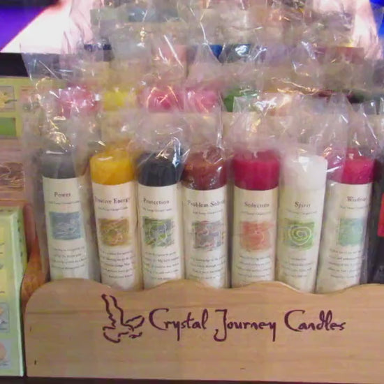 Reiki Charged Chakra Candles, 3x6 Scented Healing Pillars, Large Colorful Altar Candle, Balance Your Seven Chakras, Body Energy Scents