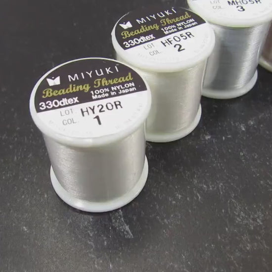 Custom Color Pack Miyuki Beading Thread 50m Nylon Cord Kit for Delicas Bead Weaving