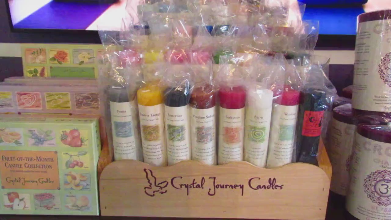 Reiki Charged 3x6 Herbal Magic Intention Candles, Scented Manifestation Candle, Thick Pillar Candle, Natural Altar Ritual Candle 21 Scents